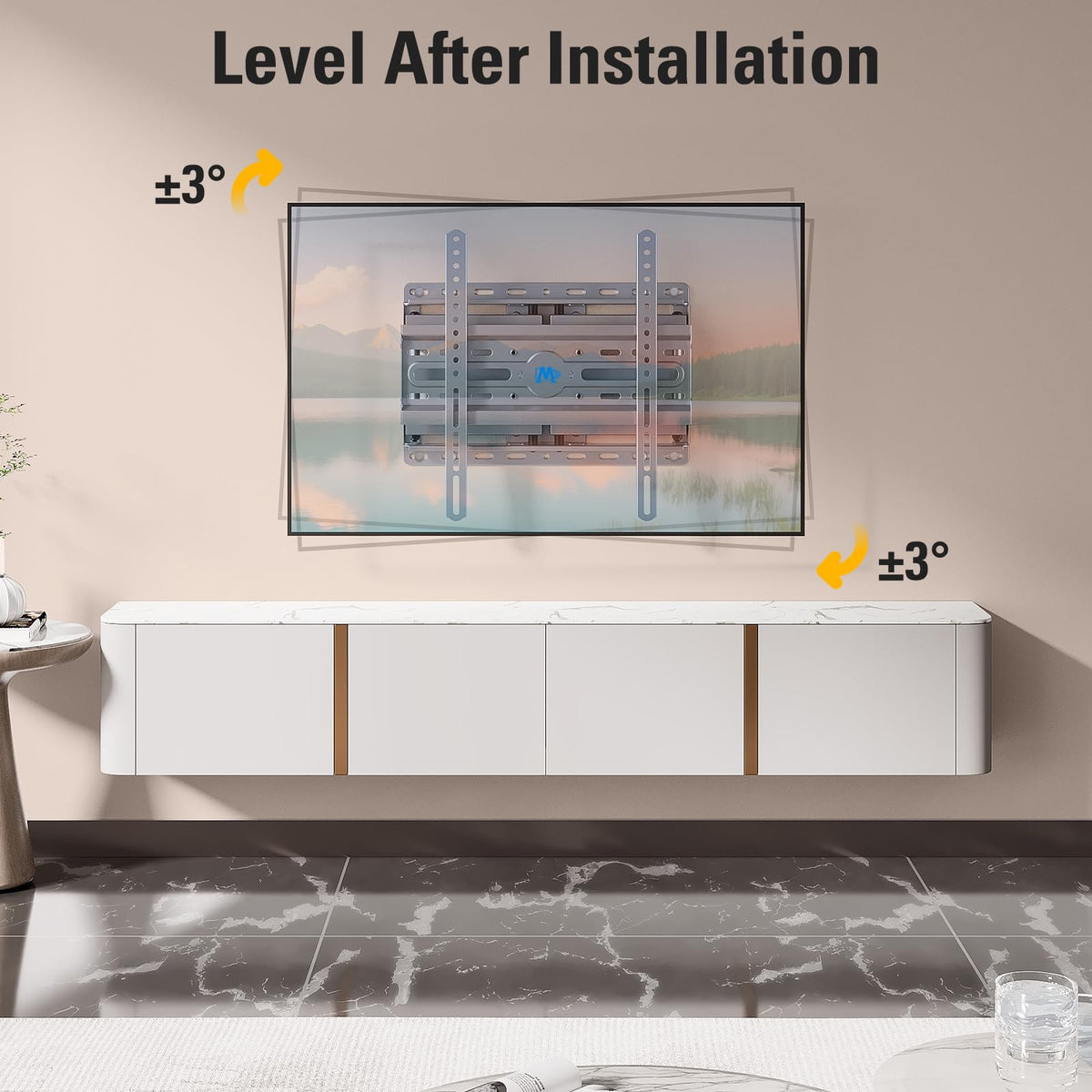 Mounting Dream Full Motion TV Wall Mount for 32 65 Inch TVs - Mounting Dream Official Imagery - 6