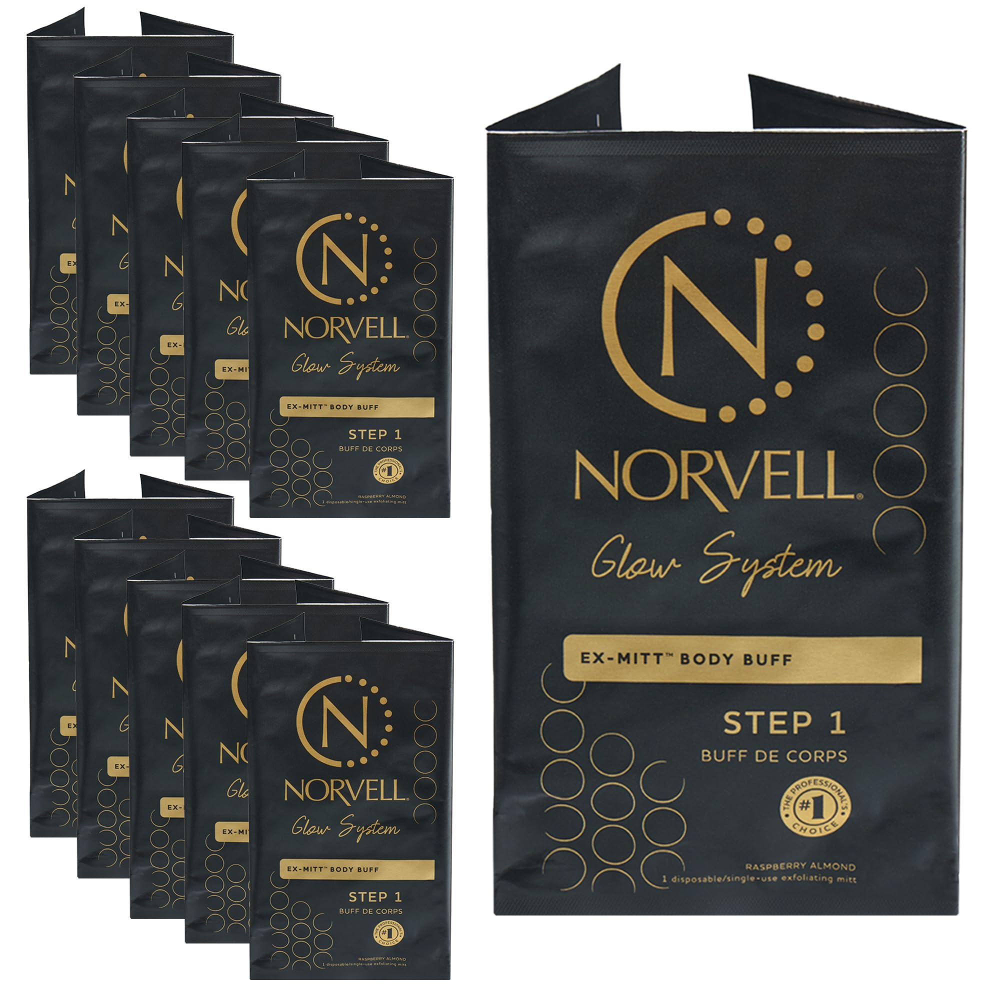 Norvell Pre Sunless Tan Body Buff eXmitt - Exfoliate & Prime and pH Balance & 1 D - Norvell Official Product View 10