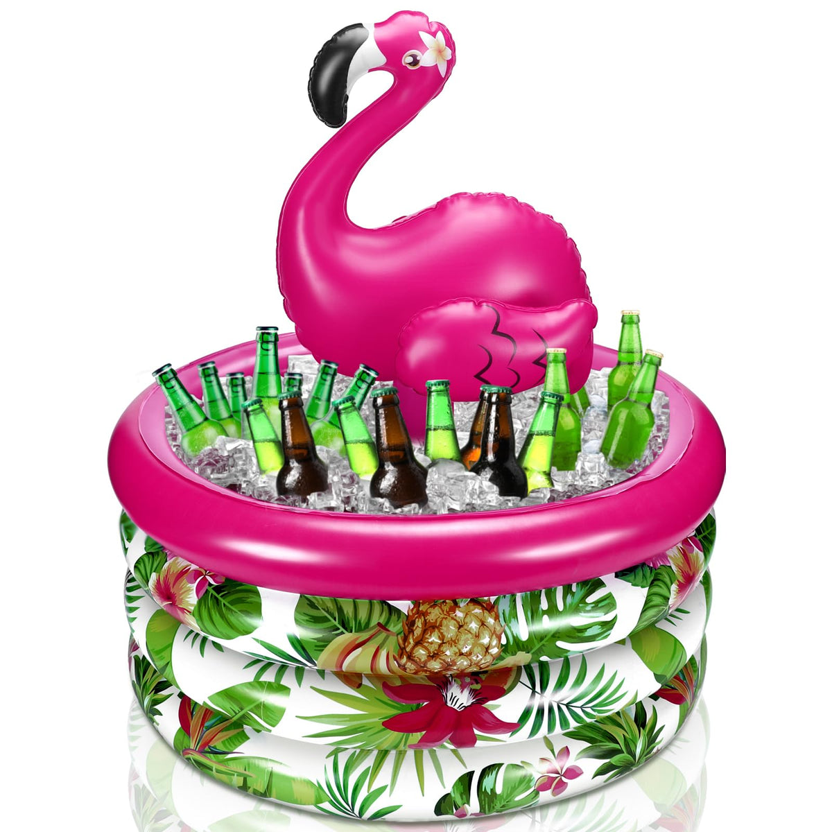 Bencailor Summer Flamingo Party Decoration Inflatable Blow - Bencailor Official Imagery - 1