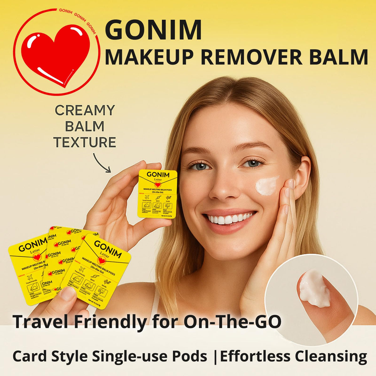 GONIM Cleansing Balm Makeup Remover Hydrating Facial - GONIM Official Imagery - 3