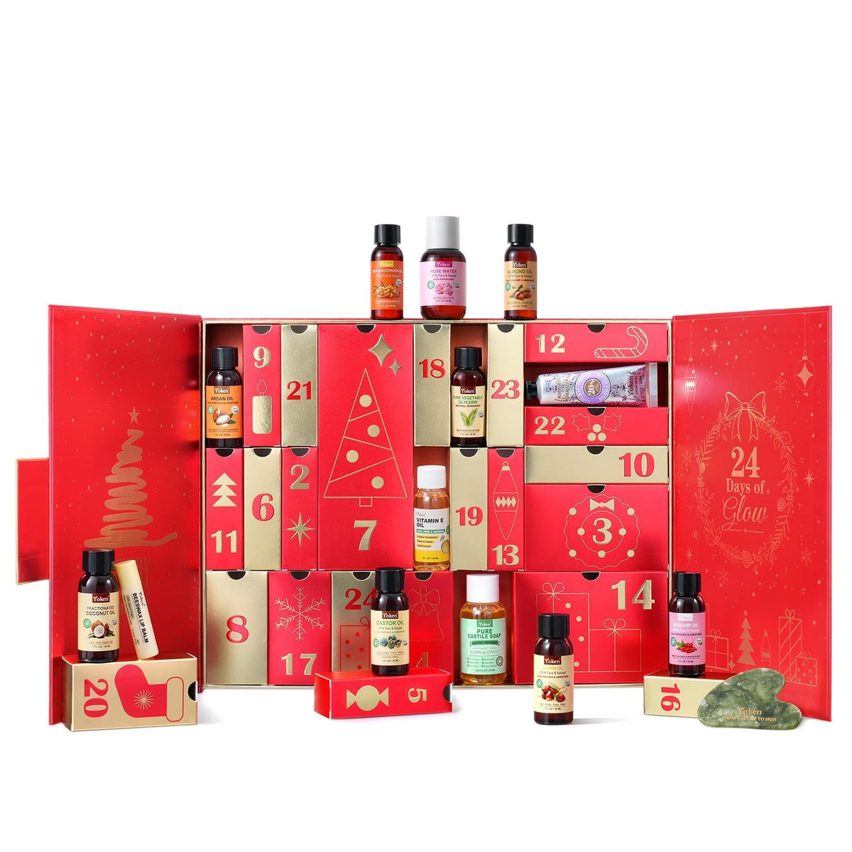 Advent Calendar 2026 24 Days Christmas Beauty Holiday Gift - Yoken Official Imagery - 1