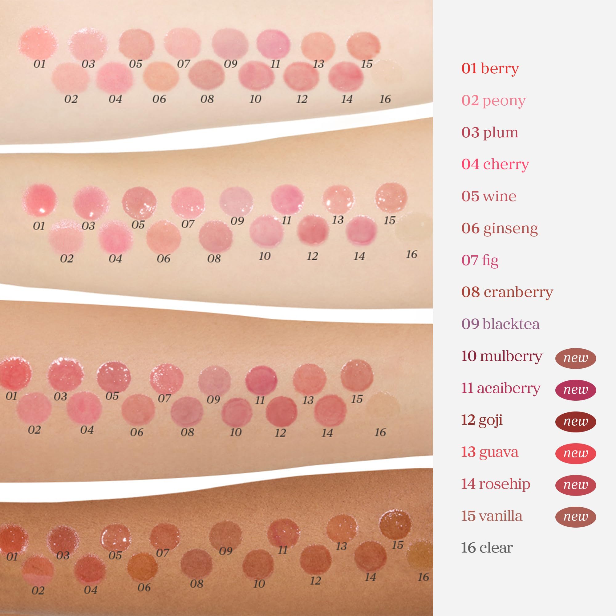 NOONI Korean Lip Oil - Applepeony - pH Color-Changing Plumping Lip Glo - View 10