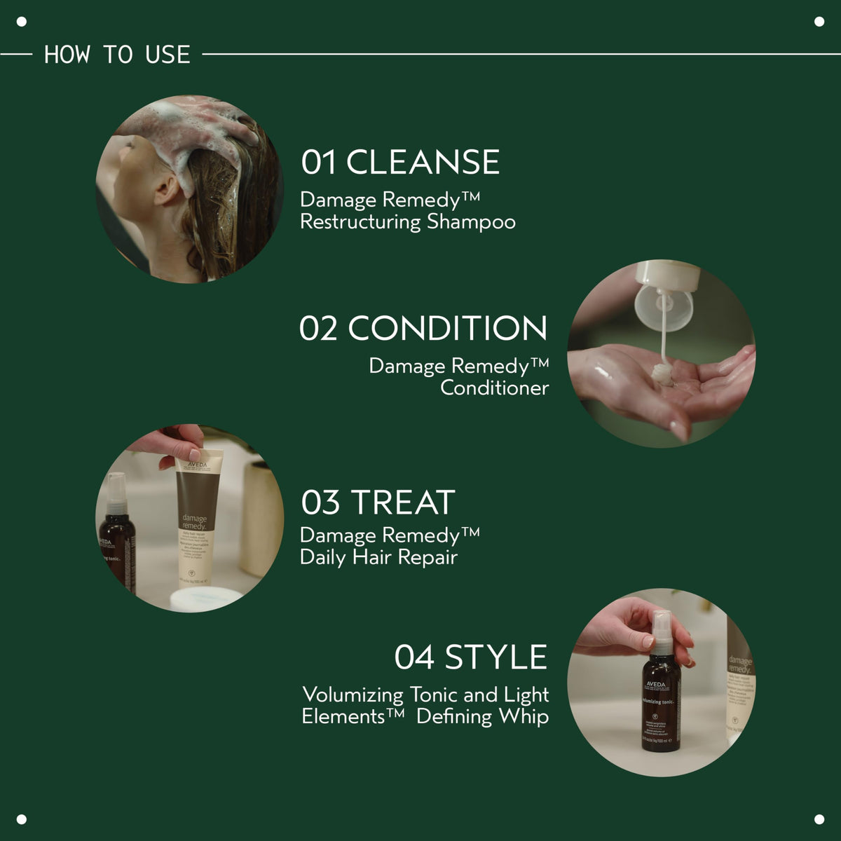 Aveda Damage Remedy Daily Hair Repair - Premium Selection Official Imagery - 7