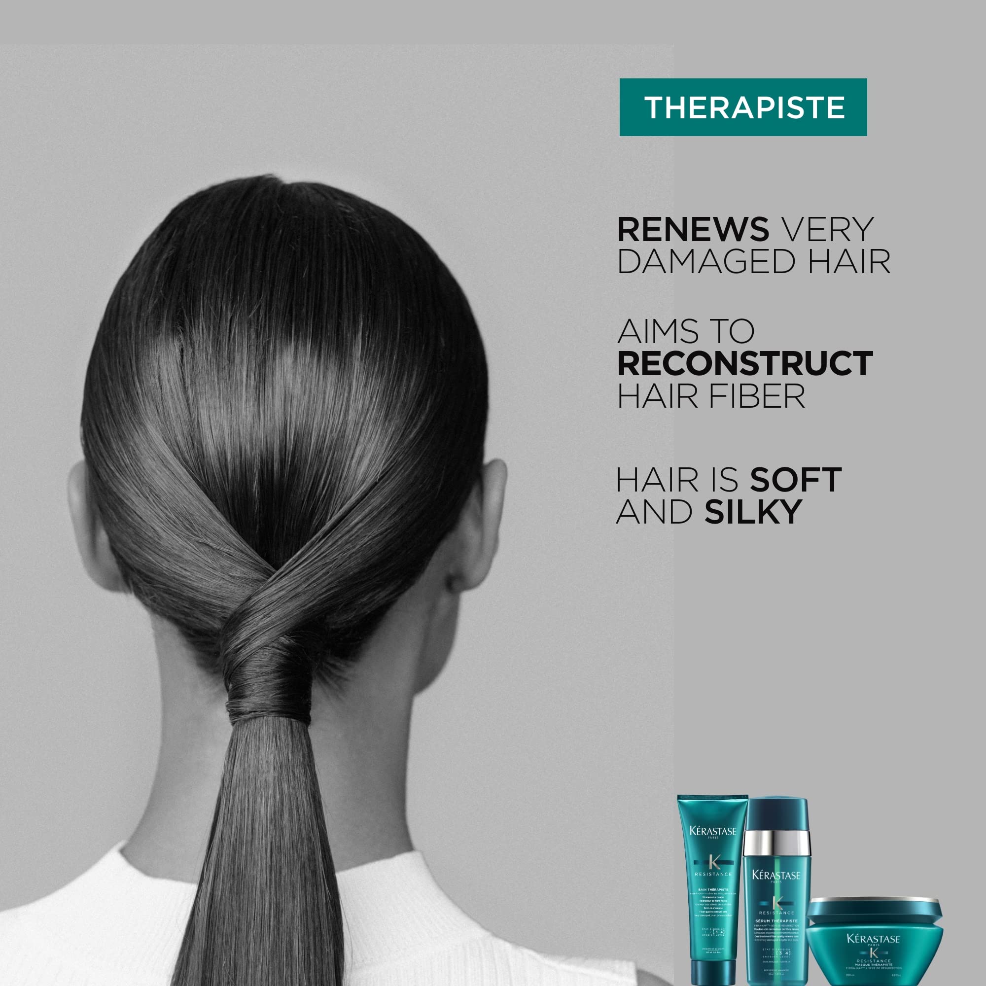 Elefair Tech KERASTASE Resistance Heat Protectant Leave - In Styling Cream for Damage - Elefair Tech Official Product View 5