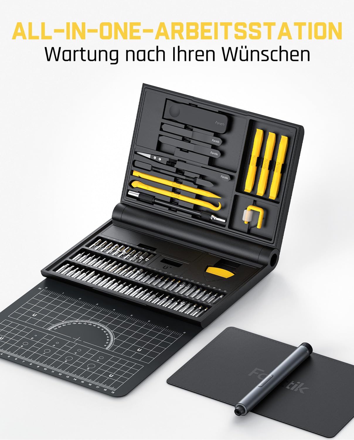 Fanttik Precision Electric Screwdriver Kit E1 NEX Workstation by Fanttik - Angle View 3