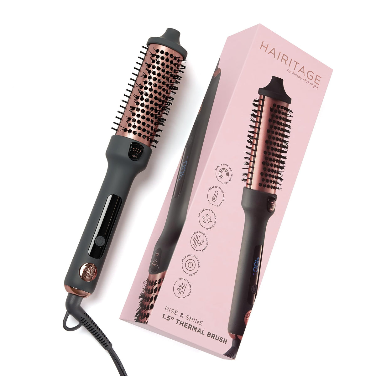 Hairitage Heated Curl Brush - Hairitage Official Imagery - 3