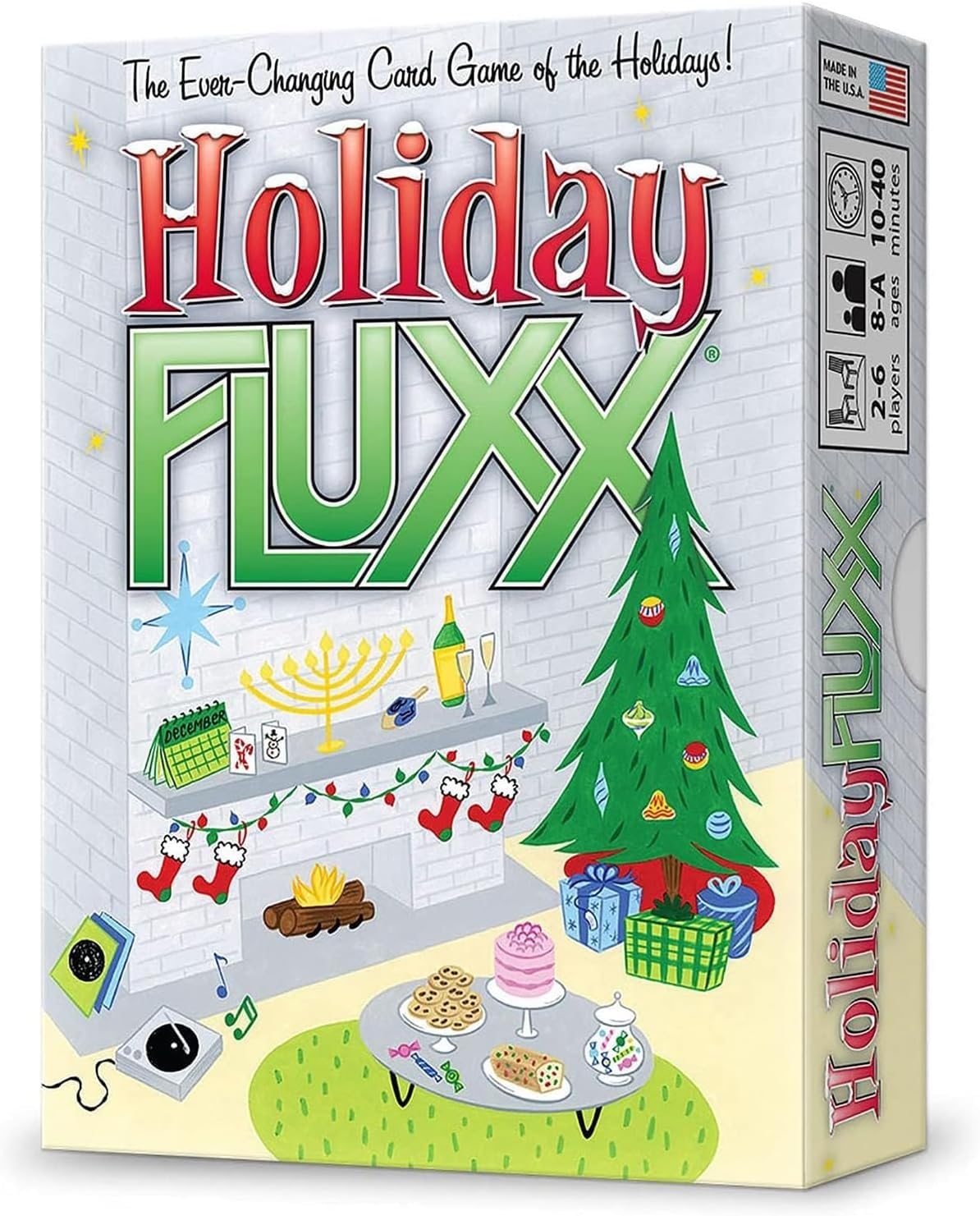 Looney Labs Holiday Fluxx Card Game - Celebrate Holidays with - Product Imagery