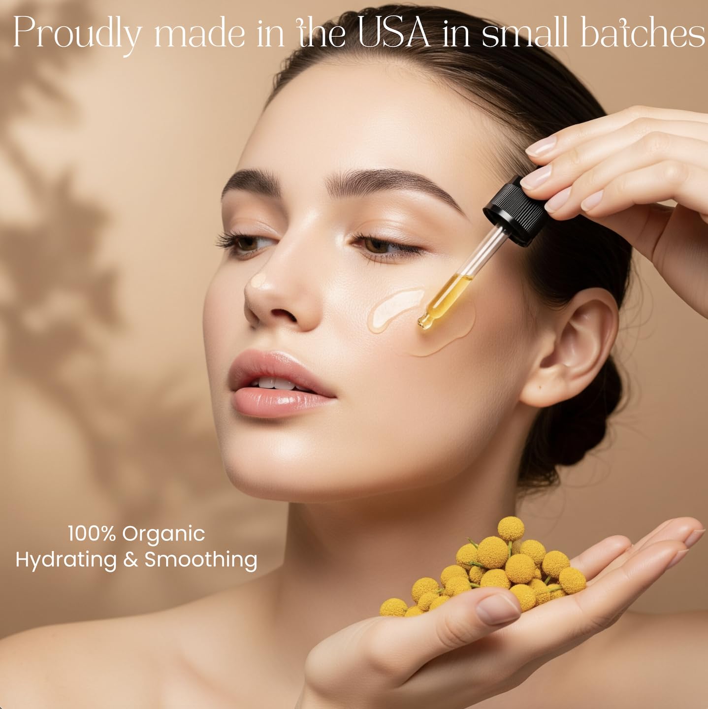 Beauty Glow 100% Organic Paracress Flower Spilanthes Facial Oil Serum for Face - Beauty Glow Official Product View 8