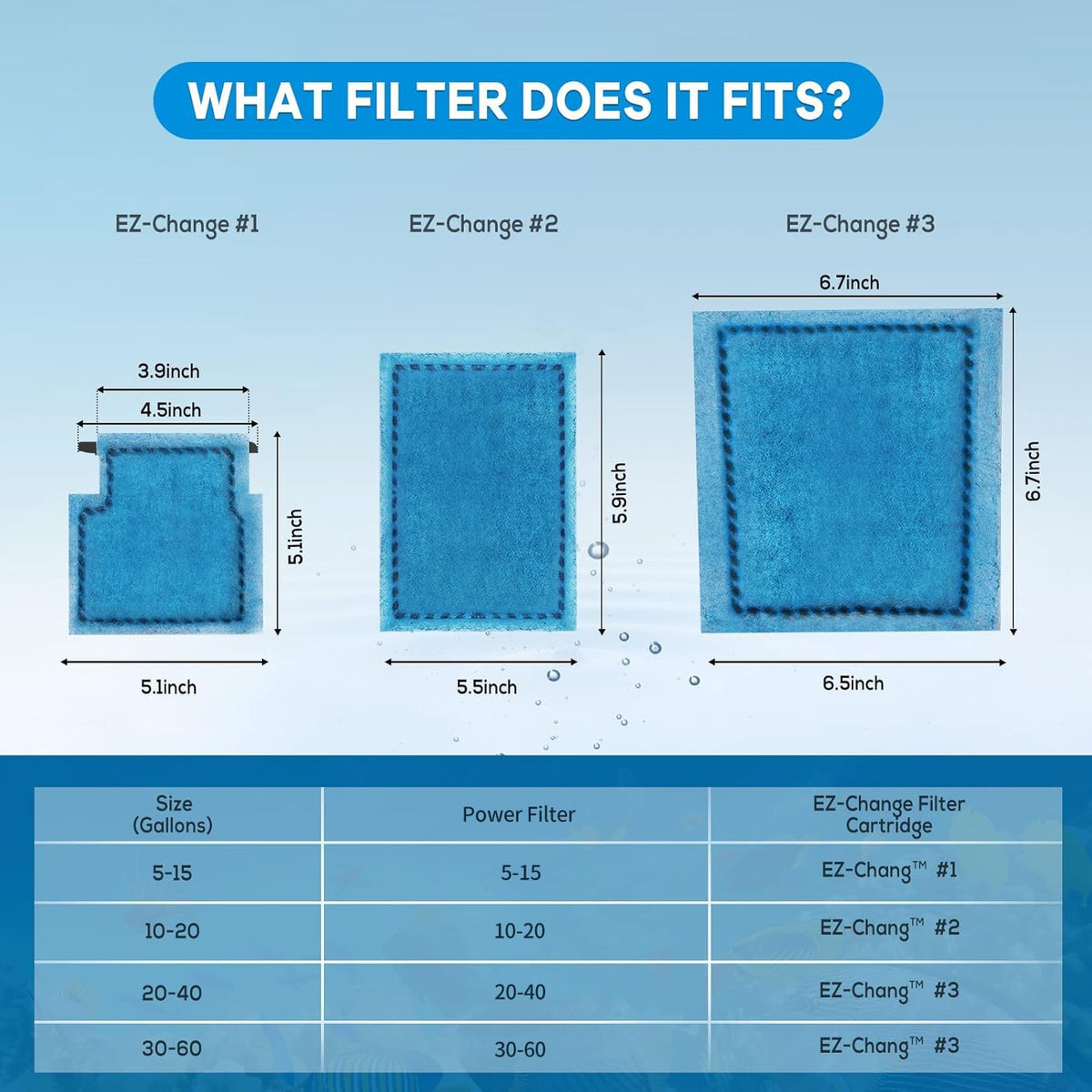 xbbwmrs 16 PCS Aquarium Filter Cartridge Compatiable with - xbbwmrs Official Imagery - 7
