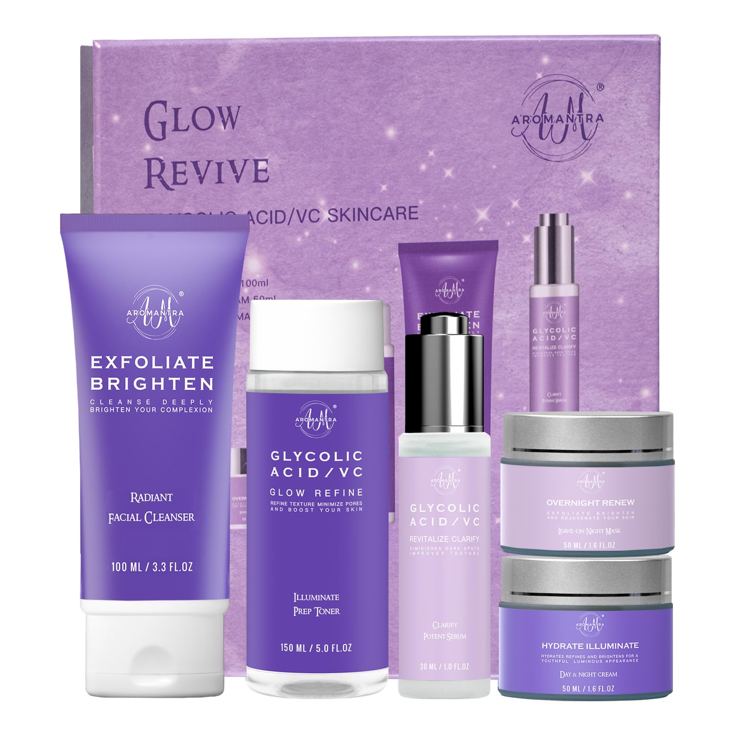 Mother's Day Gifts for Mom Skin Care Routine Kit for Women, - AM AROMANTRA