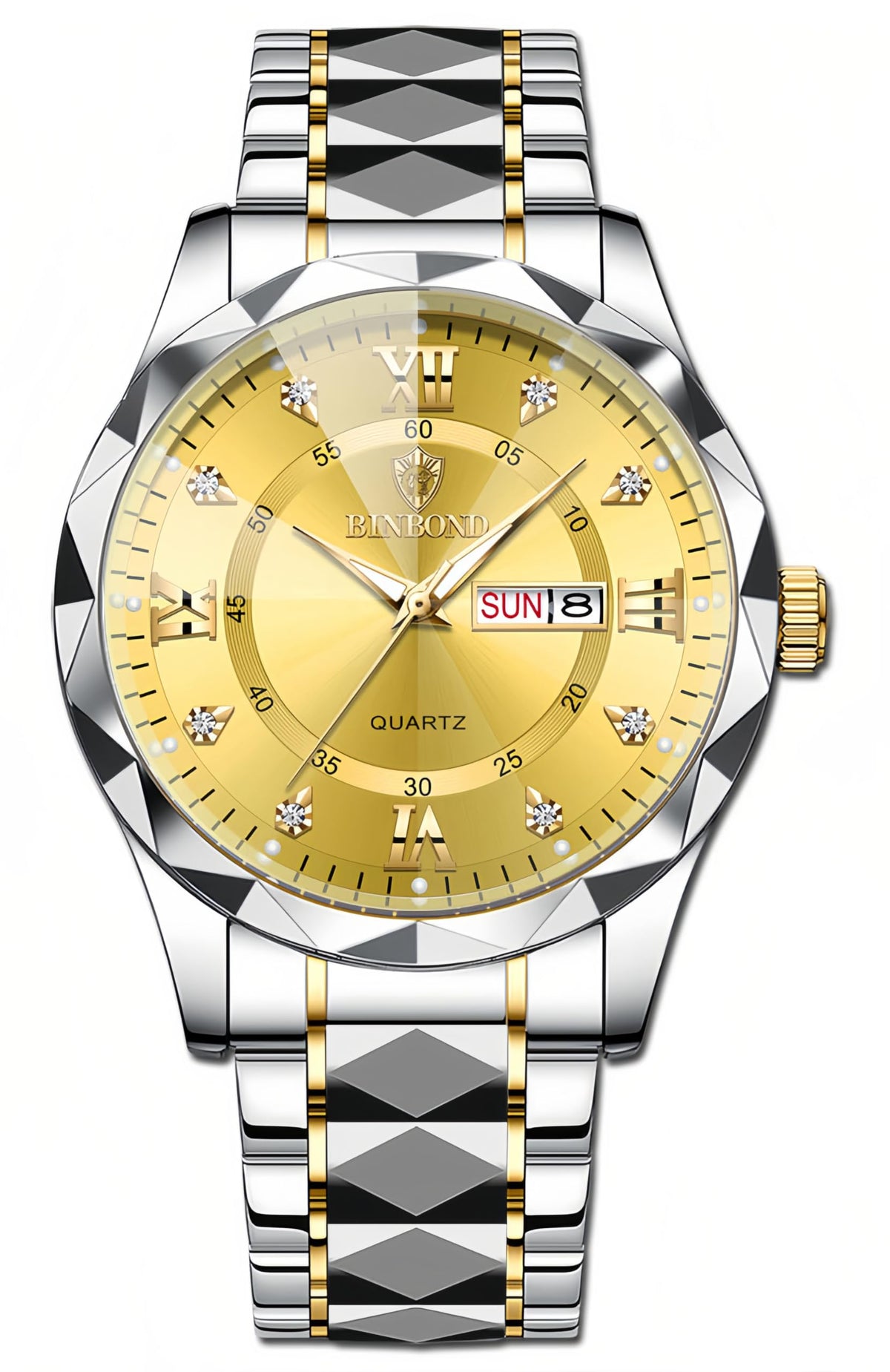 Gosasa Luxury Men s and Women s Business Diamond Stainless - Gosasa Official Imagery - 7