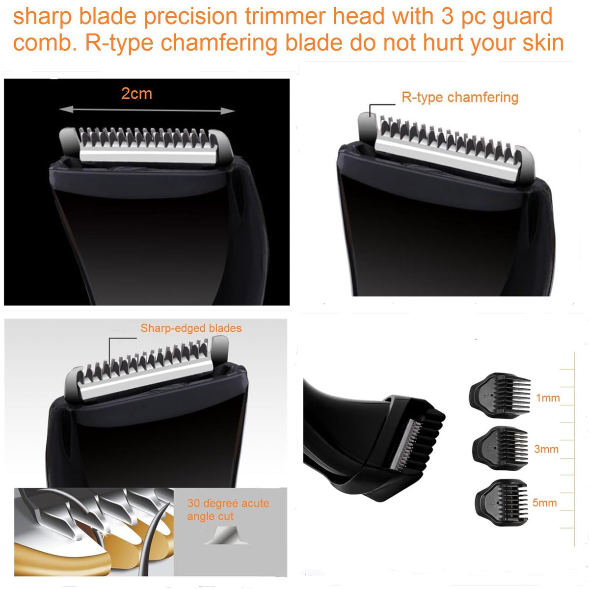 Men Pubic Hair Trimmer Male Intimate Part Clipper Wet Dry - VSTSERIES Official Imagery - 6