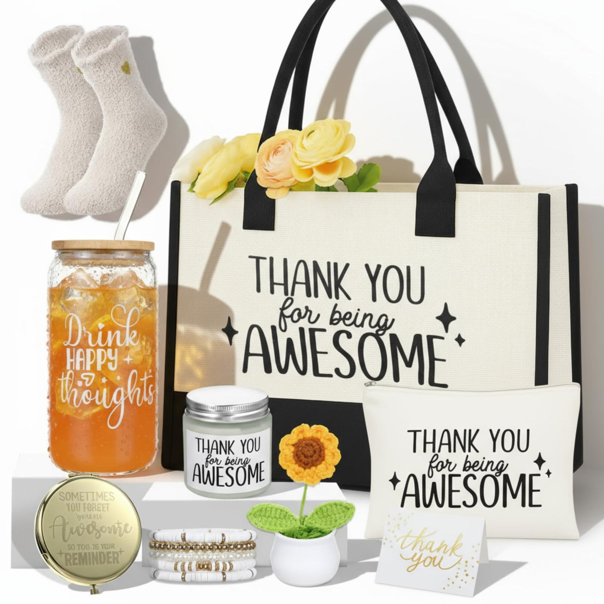 Zopeal 10 Pcs Appreciation Gifts Thank You Gifts Set for - Zopeal Official Imagery - 1
