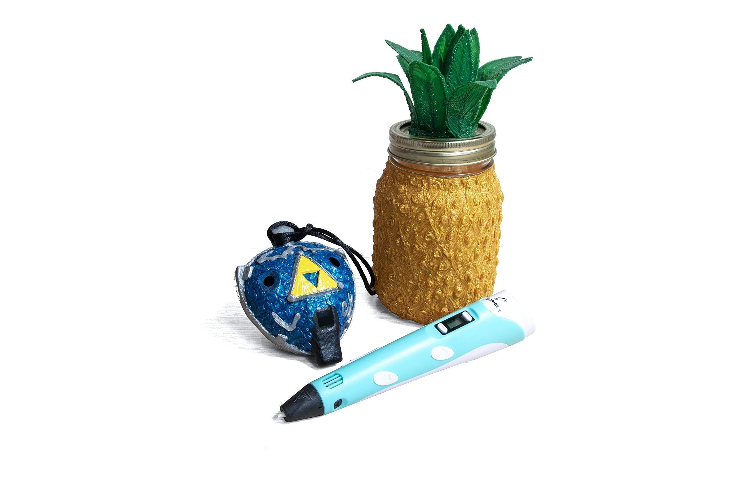 SCRIB3D P1 3D Printing Pen with Display - Includes 3D Pen, 3 Star by SCRIB3D - Angle View 6