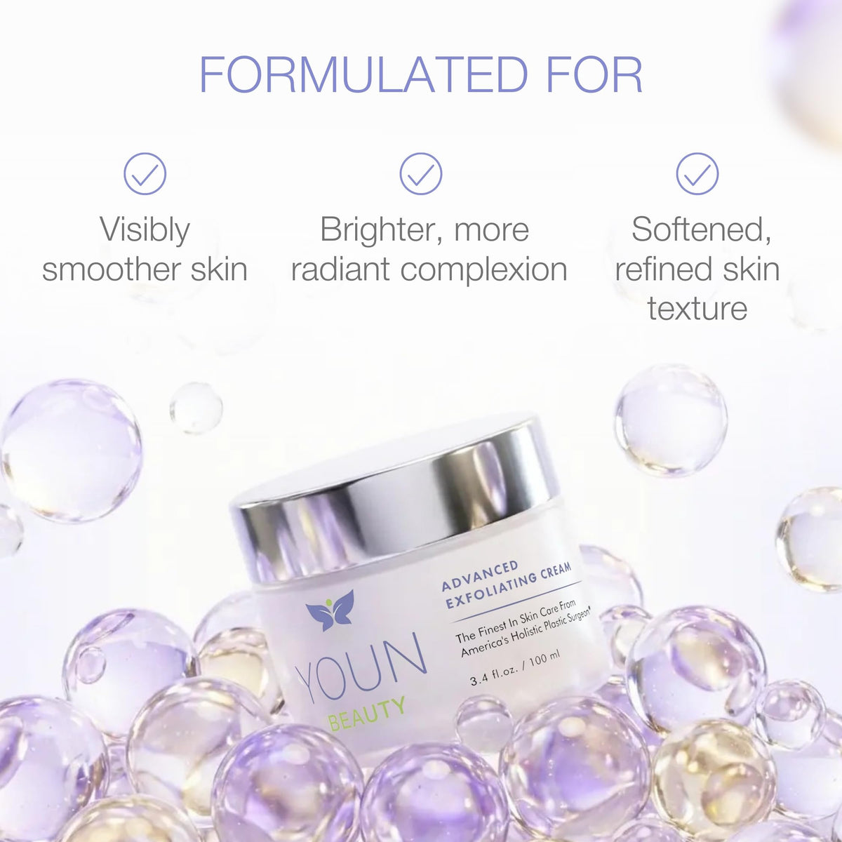 YOUN Beauty Wash Off Exfoliating Face Wash by Dr Anthony - YOUN Beauty Official Imagery - 5