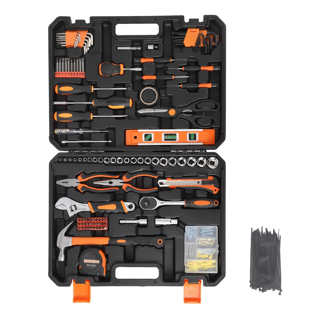 247PCS Tool Set with Case Household Tool Kit with Socket - Festisoul Official Imagery - 1
