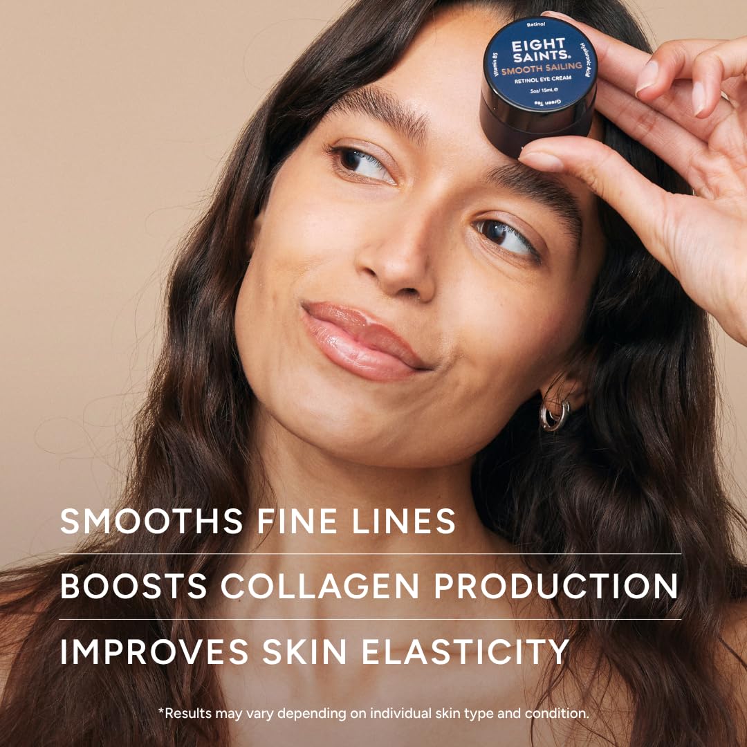 Eight Saints Retinol Eye Cream For Smoothing Fine Lines and - Eight Saints Official Imagery - 3