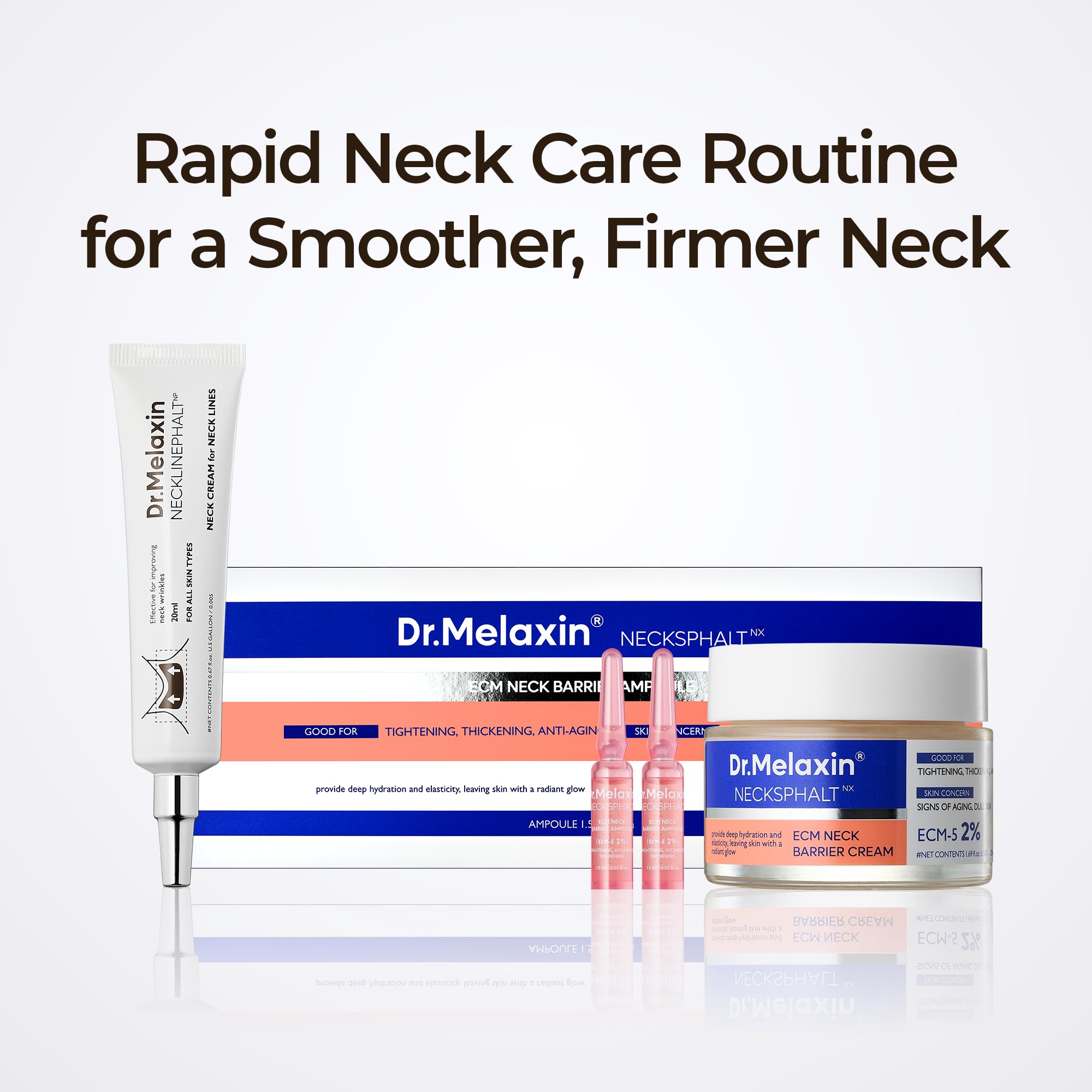Dr.Melaxin Dr.Mealxin Perfect Neck Wrinkle Care Set Necksphalt - Dr.Melaxin Official Product View 2
