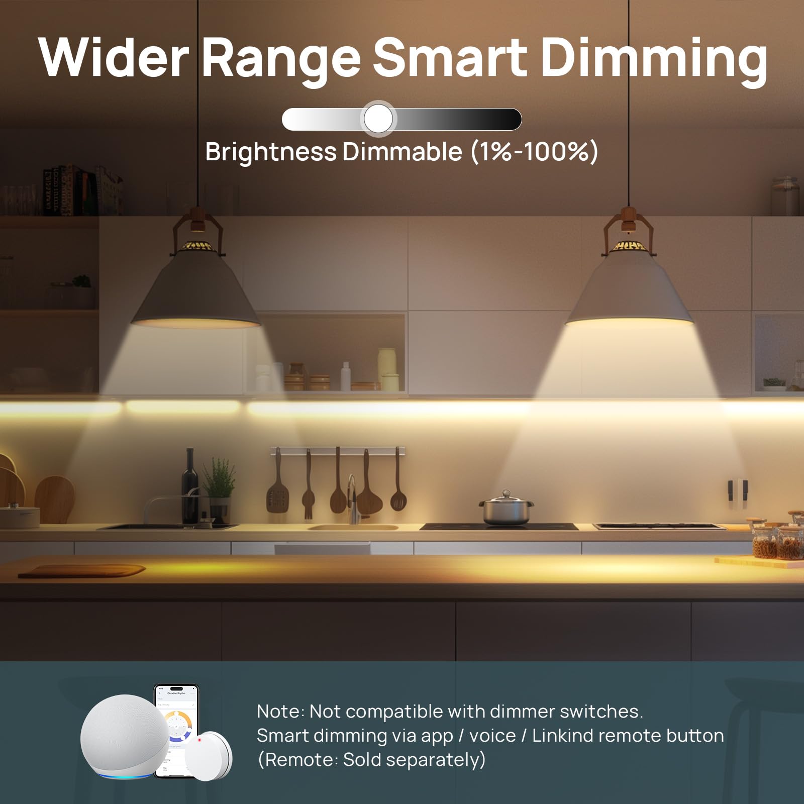 Linkind Matter Smart Light Bulbs, Work with Apple Home, Alexa, Go - Linkind Official Product View 5