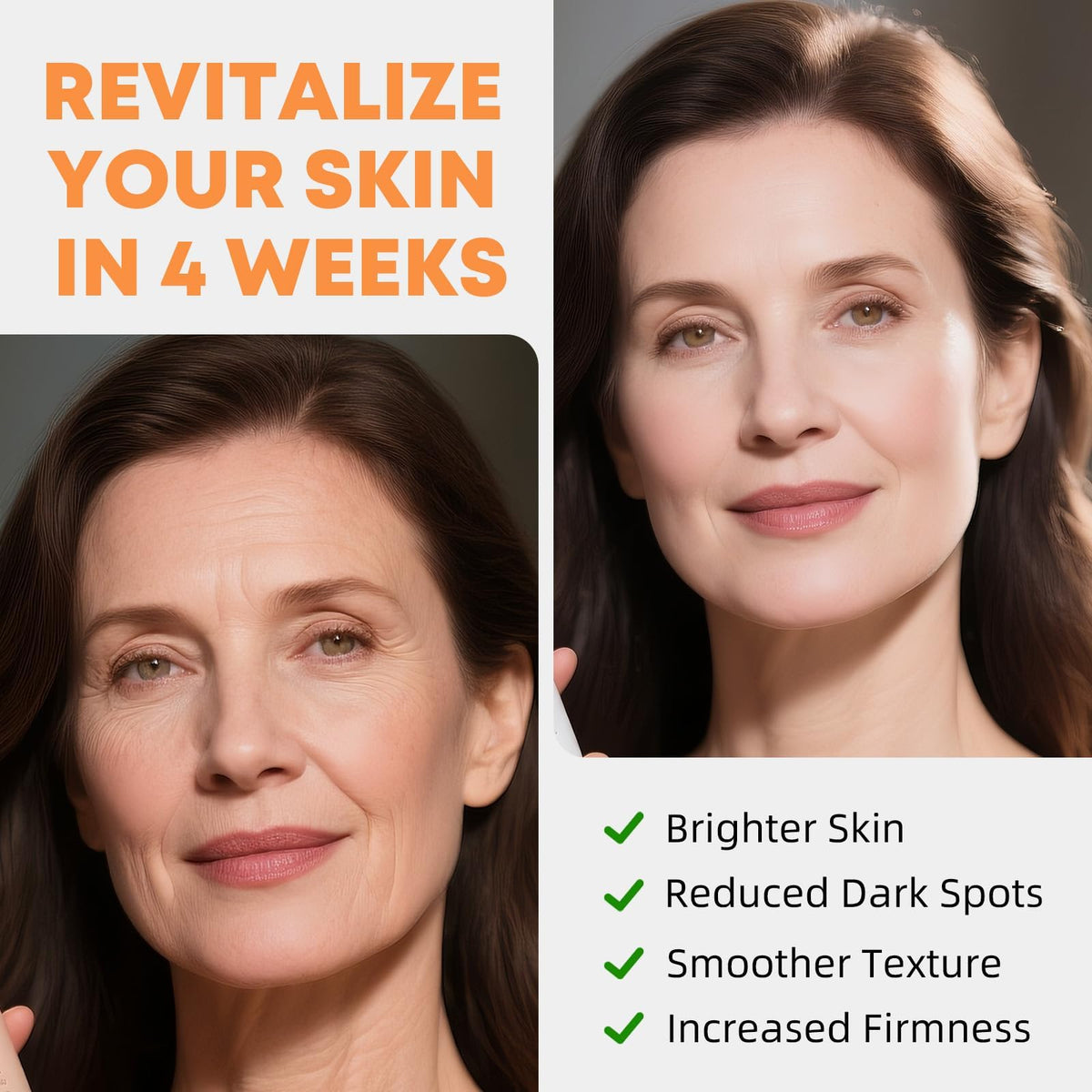 Vitamin C Serum for Face with Hyaluronic Acid Vitamin E - DR.Afanyr Official Imagery - 3