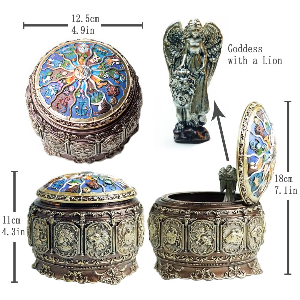 Briskfeel Vintage Music Box with Constellations Rotating - Amperer Official Imagery - 4