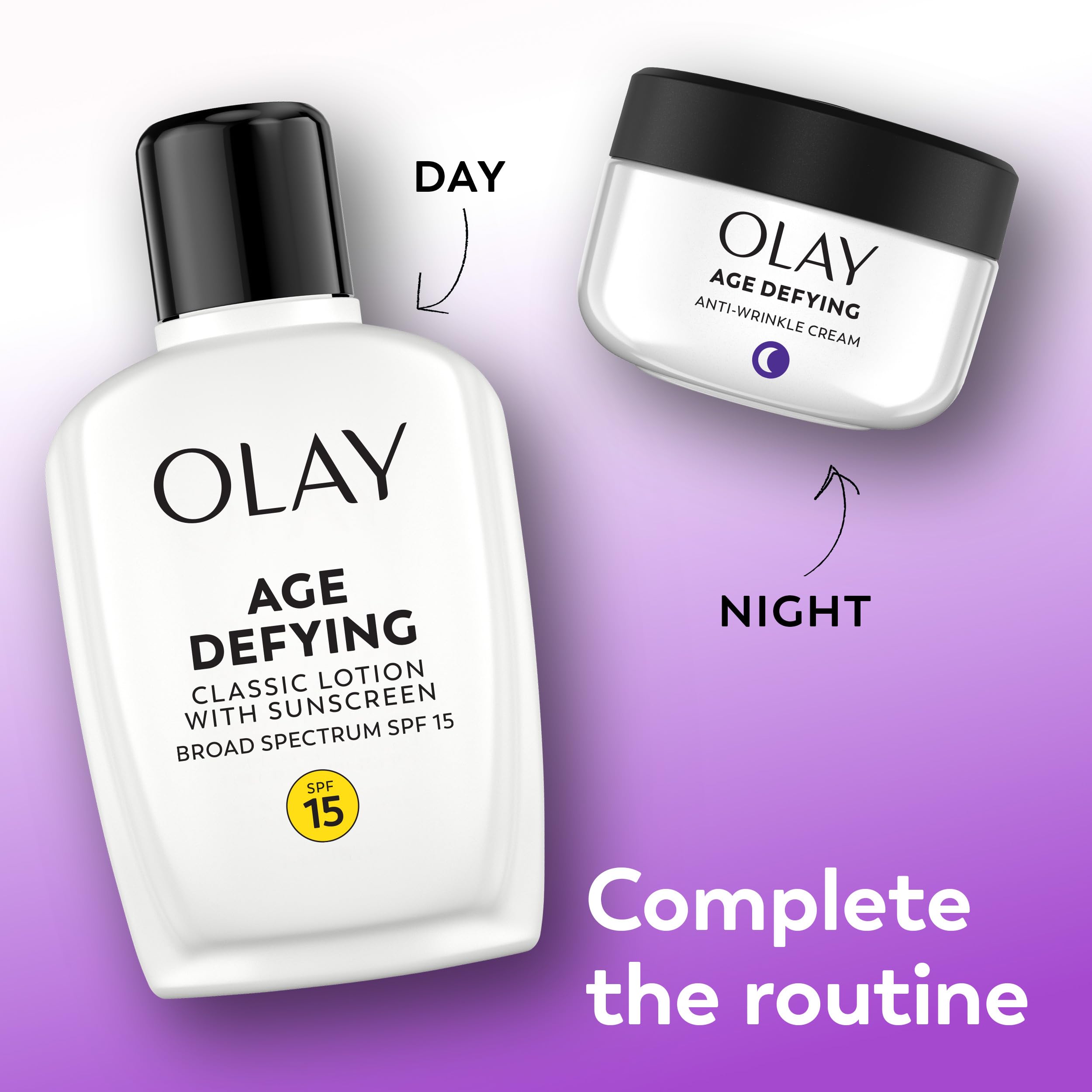 Face Moisturizer by Olay, Age Defying Classic Daily Renewal - Olay