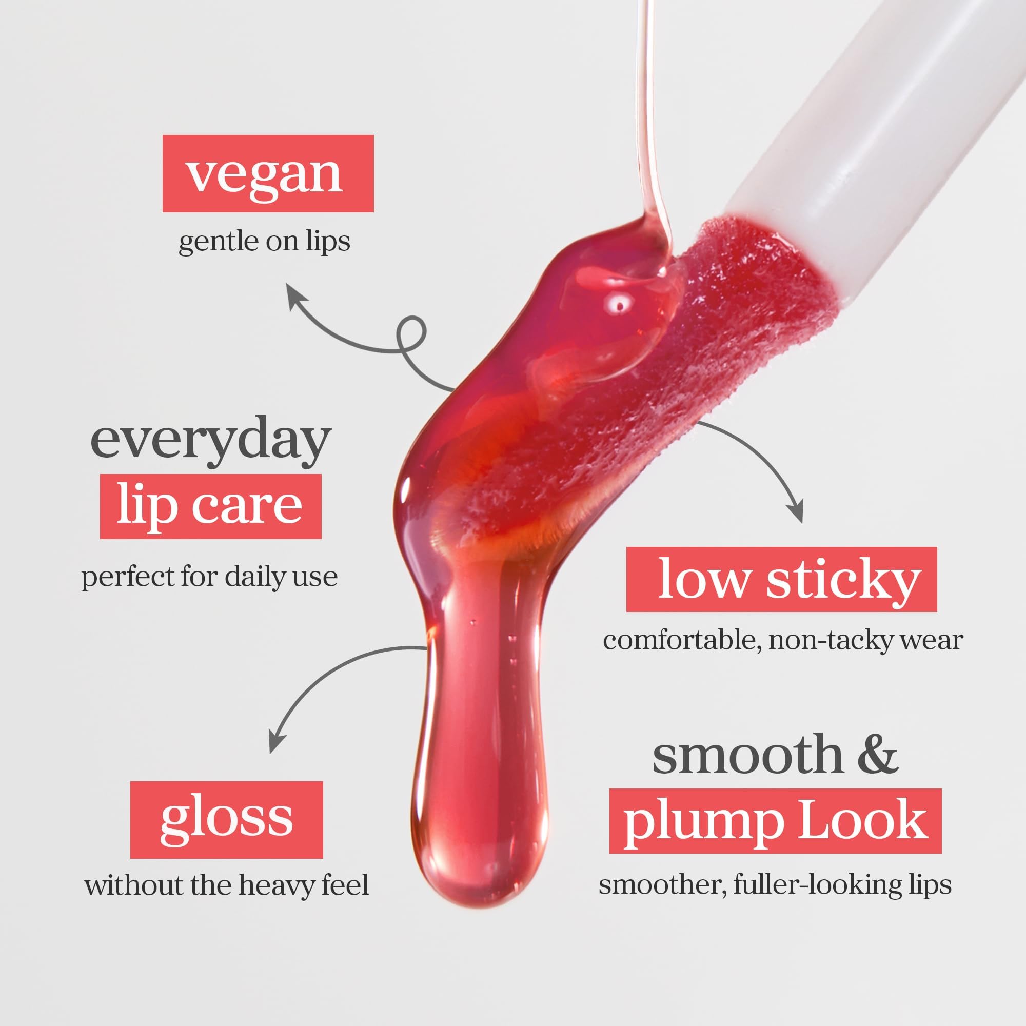 NOONI Korean Lip Oil - Appleberry Plumping & Hydrating Tinted - NOONI Official Product View 10