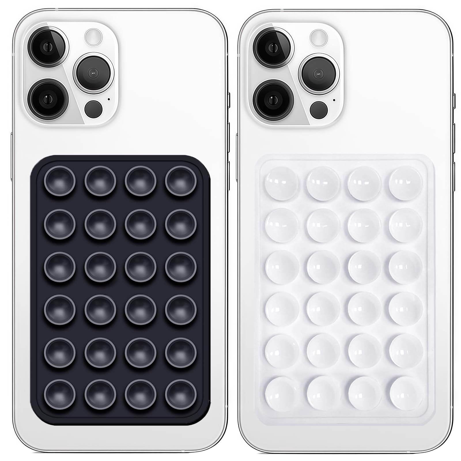 Galundge Anteel 2 Pack Silicone Suction Phone Case Mount, Non Sli by Galundge - Angle View 7