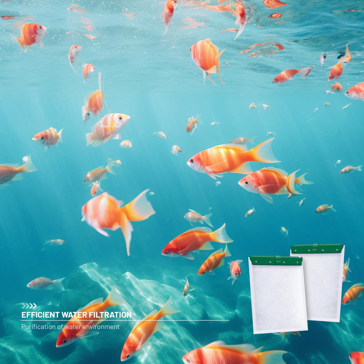 16 Count Medium Filter Cartridges Compatible with Whisper - Esctabalt Official Imagery - 8