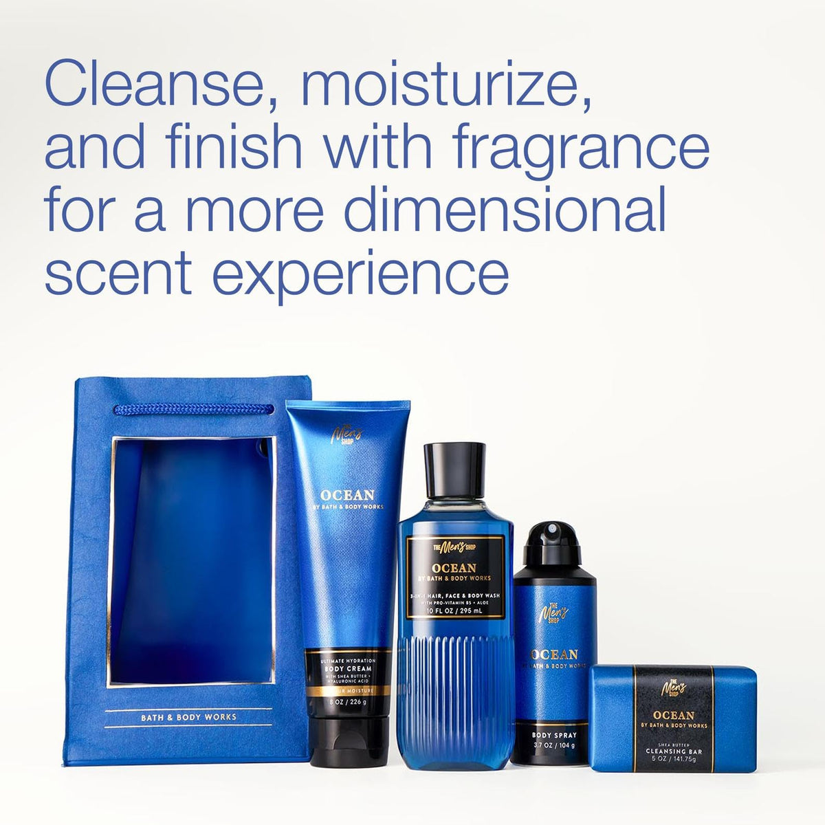 Bath Body Works Men s Ocean Grooming Gift Set 1 Pack - Bath & Body Works Official Imagery - 6