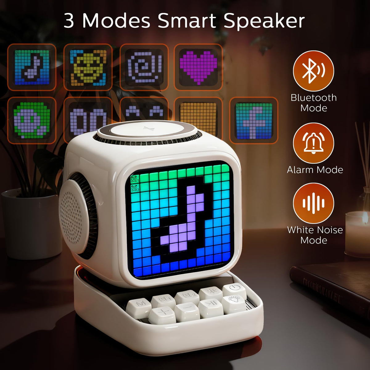 Smart Bluetooth Speaker with Wireless Charger Tiffhome - tiffhome Official Imagery - 7
