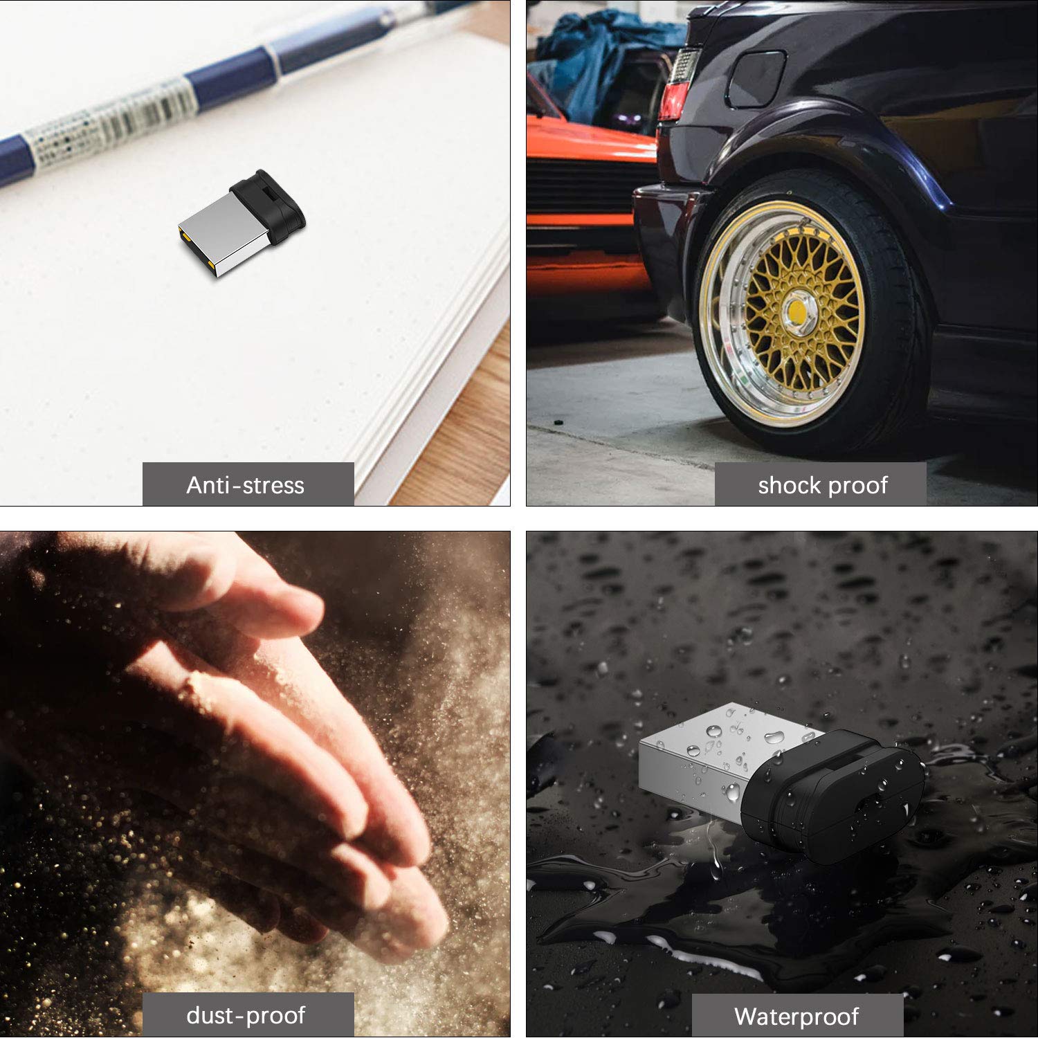64GB USB Flash Drive K&ZZ Ultra Slim Thumb Drive USB 2.0 Memory Stick USB Drive - K&ZZ Official Product View 7