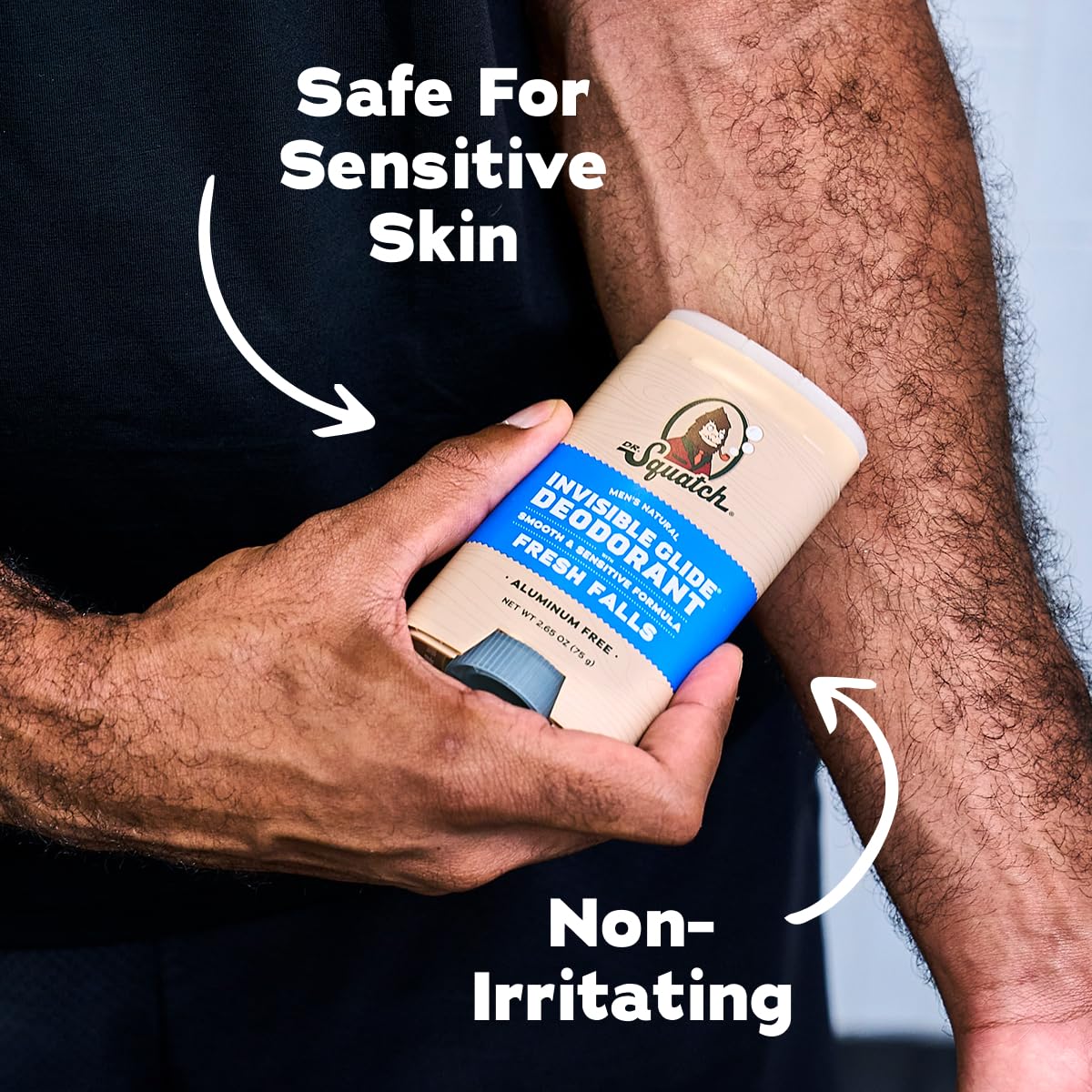 Dr Squatch Invisible Glide Natural Deodorant Men Aluminum - Dr. Squatch Official Imagery - 7