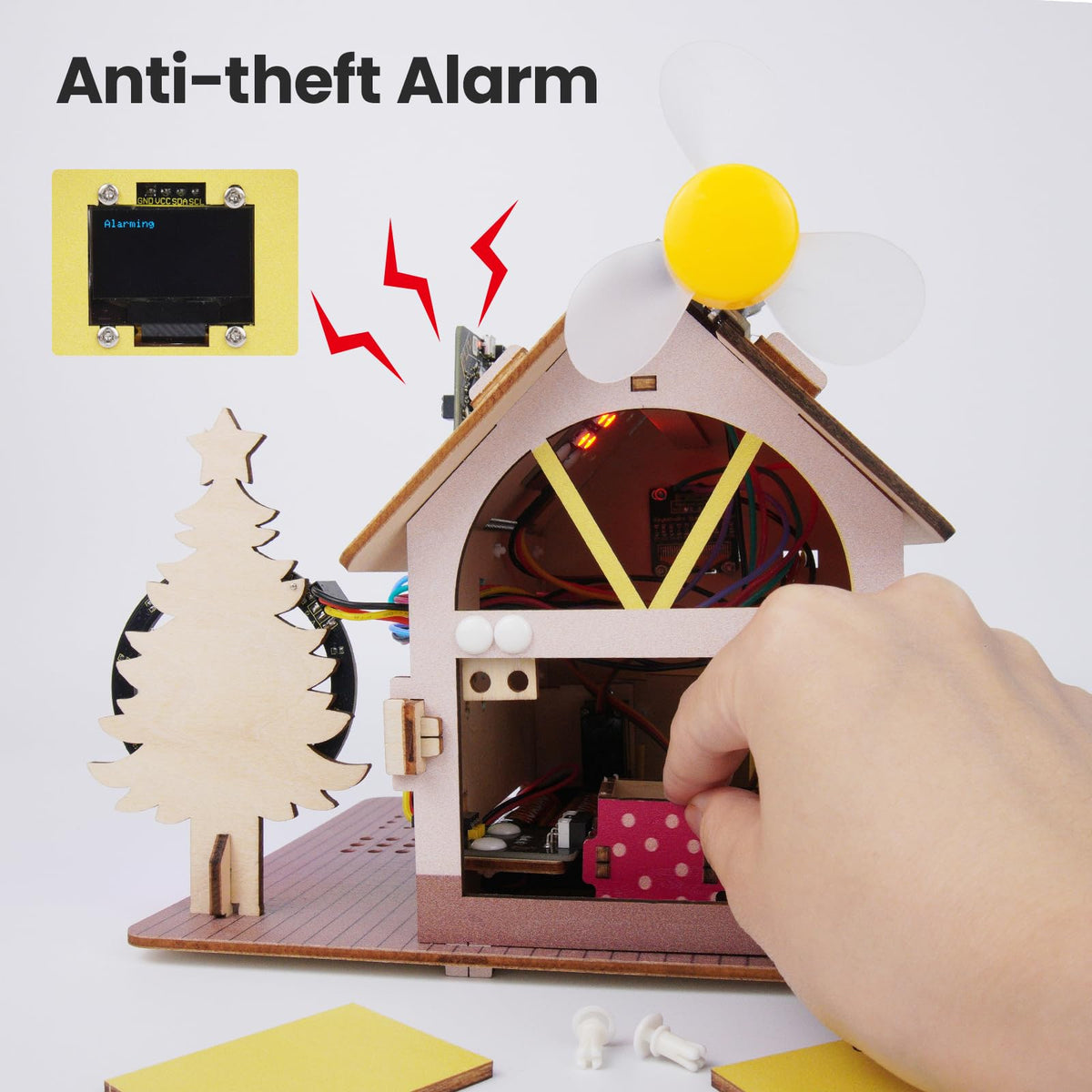 microbit Smart Home for microbit V1 and V2 STEM Education - HOLASMART Official Imagery - 6