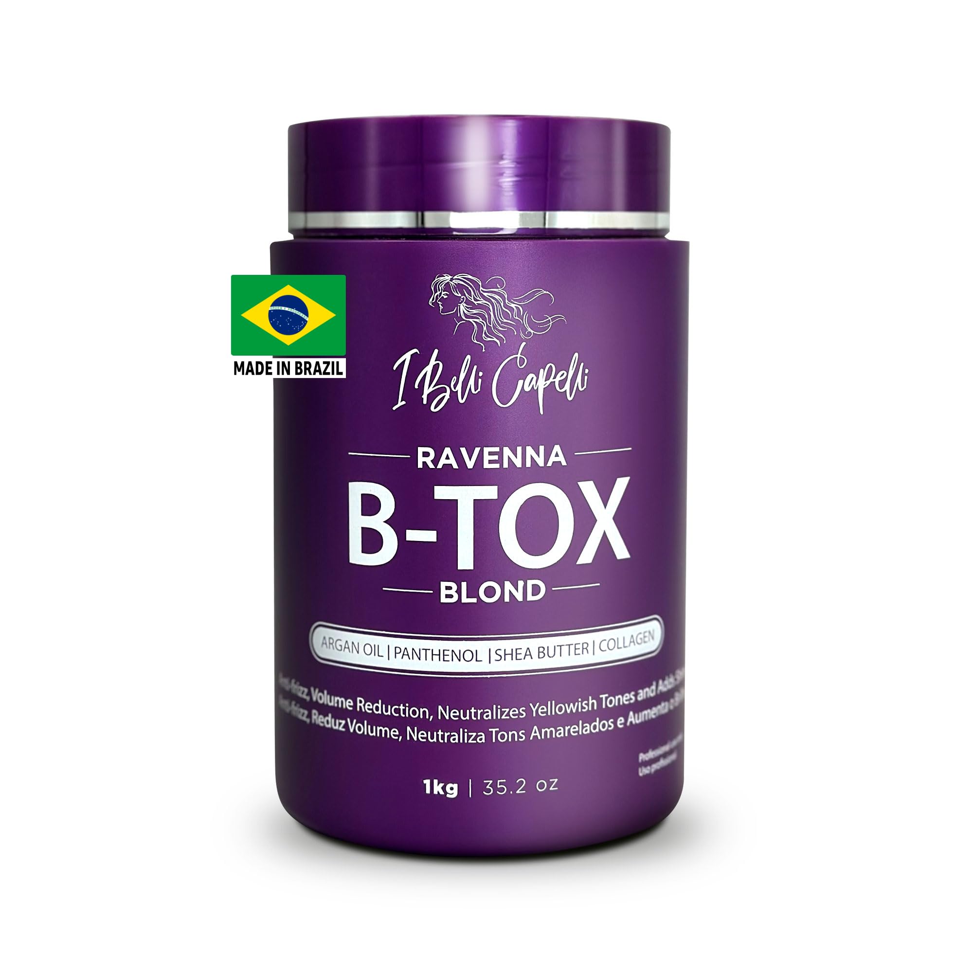 I Belli Capelli Ravenna Hair B tox Treatment for Blond Hair - I Belli Capelli Official Imagery - 1