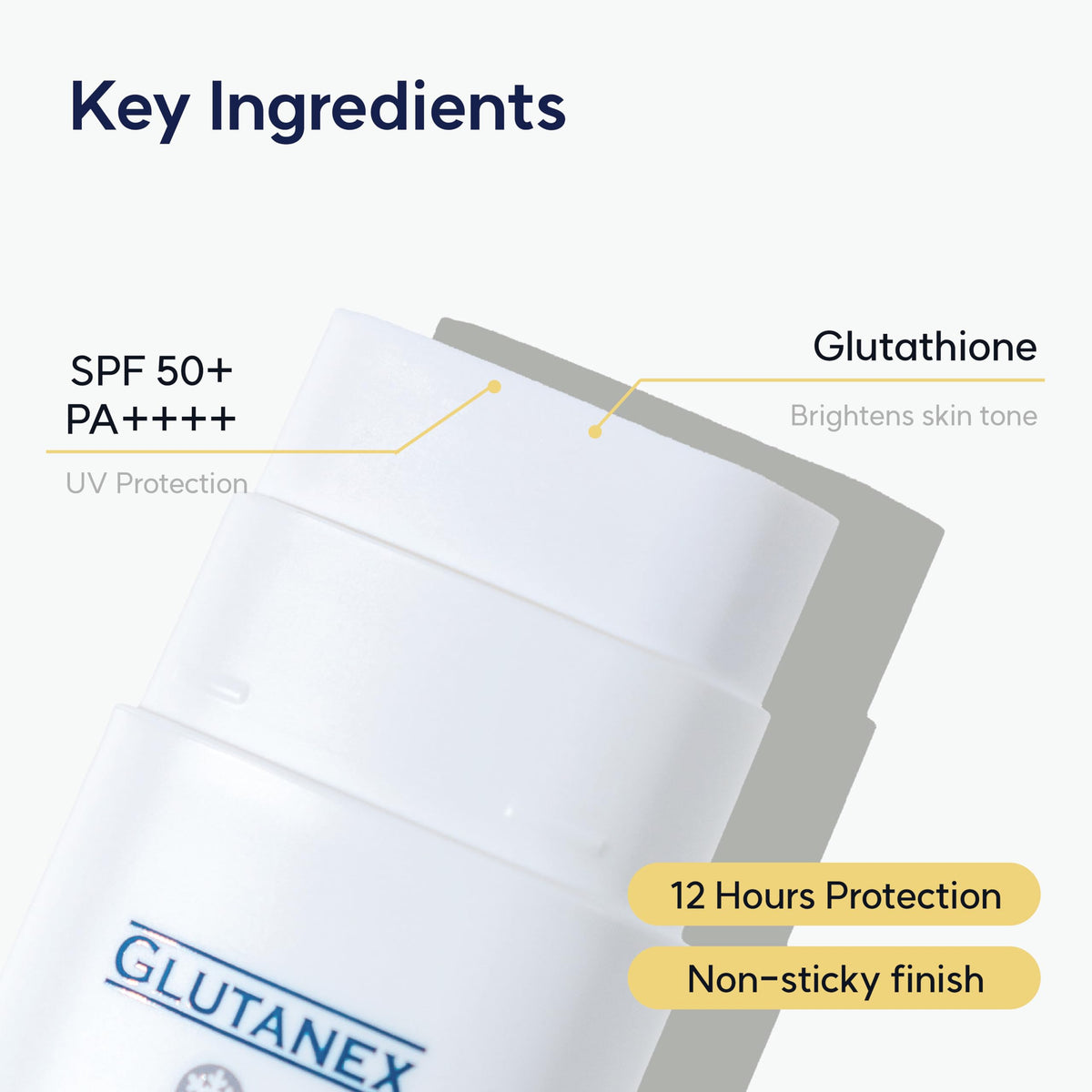 Glutanex Sun Stick SPF 50 PA 30g - Glutanex Official Imagery - 6