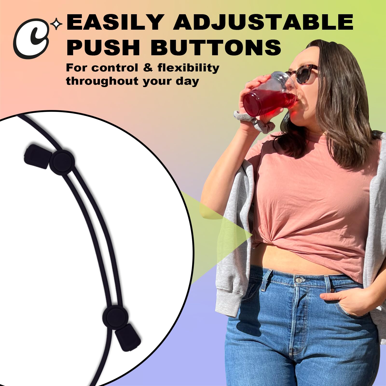 Croptuck Original Adjustable Crop Tuck Waist Band Tool for Tucking Shi - View 2
