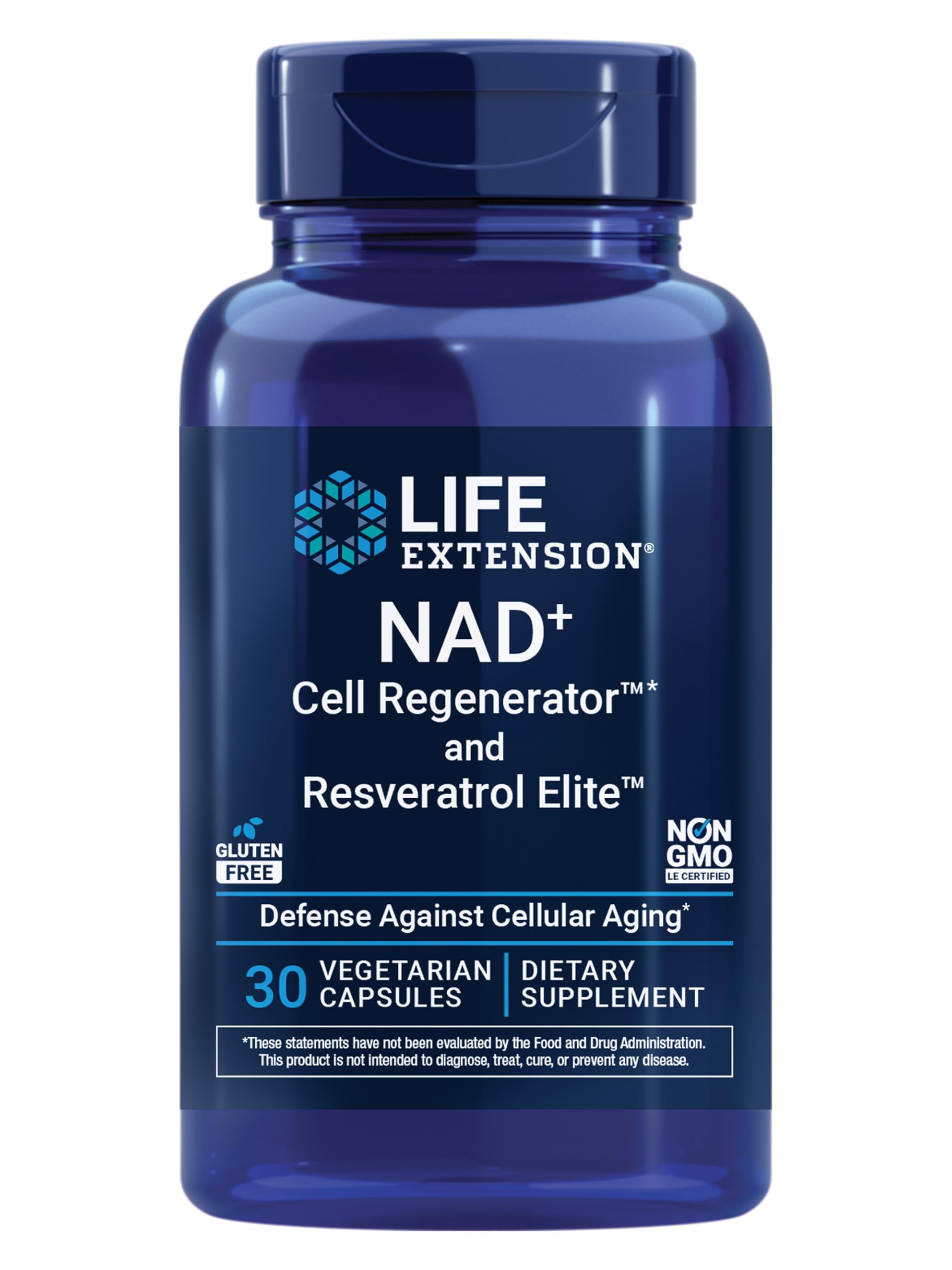 Life Extension NAD+ Cell Regenerator & Resveratrol Elite