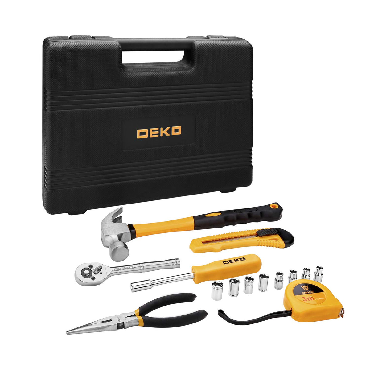 DEKOPRO 65 Pieces Tool Set General Household Hand Tool Kit - DEKOPRO Official Imagery - 7