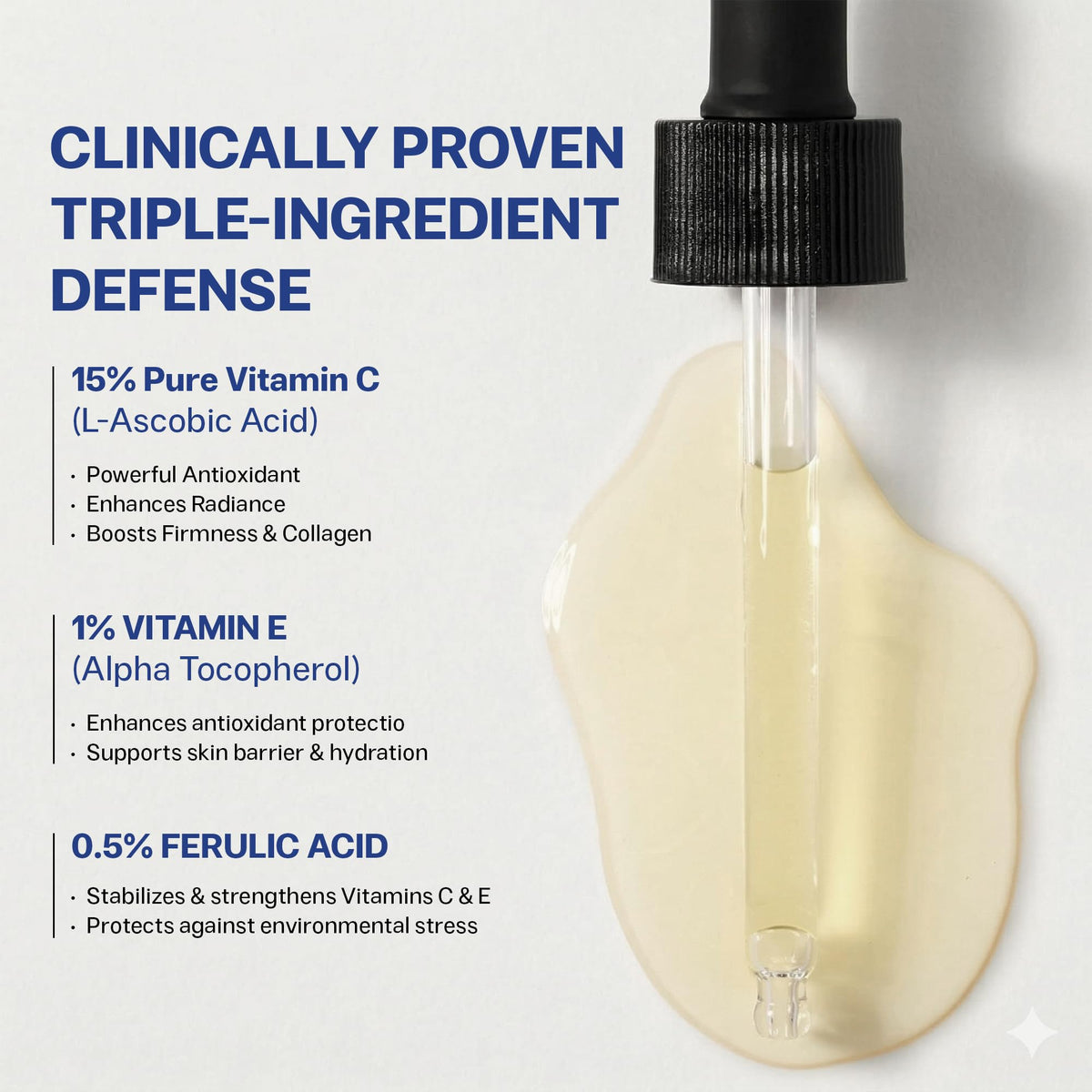 Advanced C E Ferulic Serum Full Vitamin C Face Serum Anti - OBOGEE Official Imagery - 4