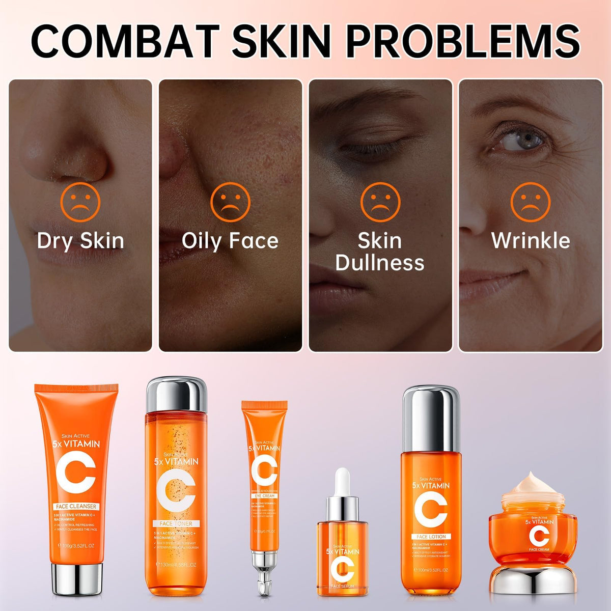 Vitamin C Skin Care Set for Women - KIUORET Official Imagery - 5