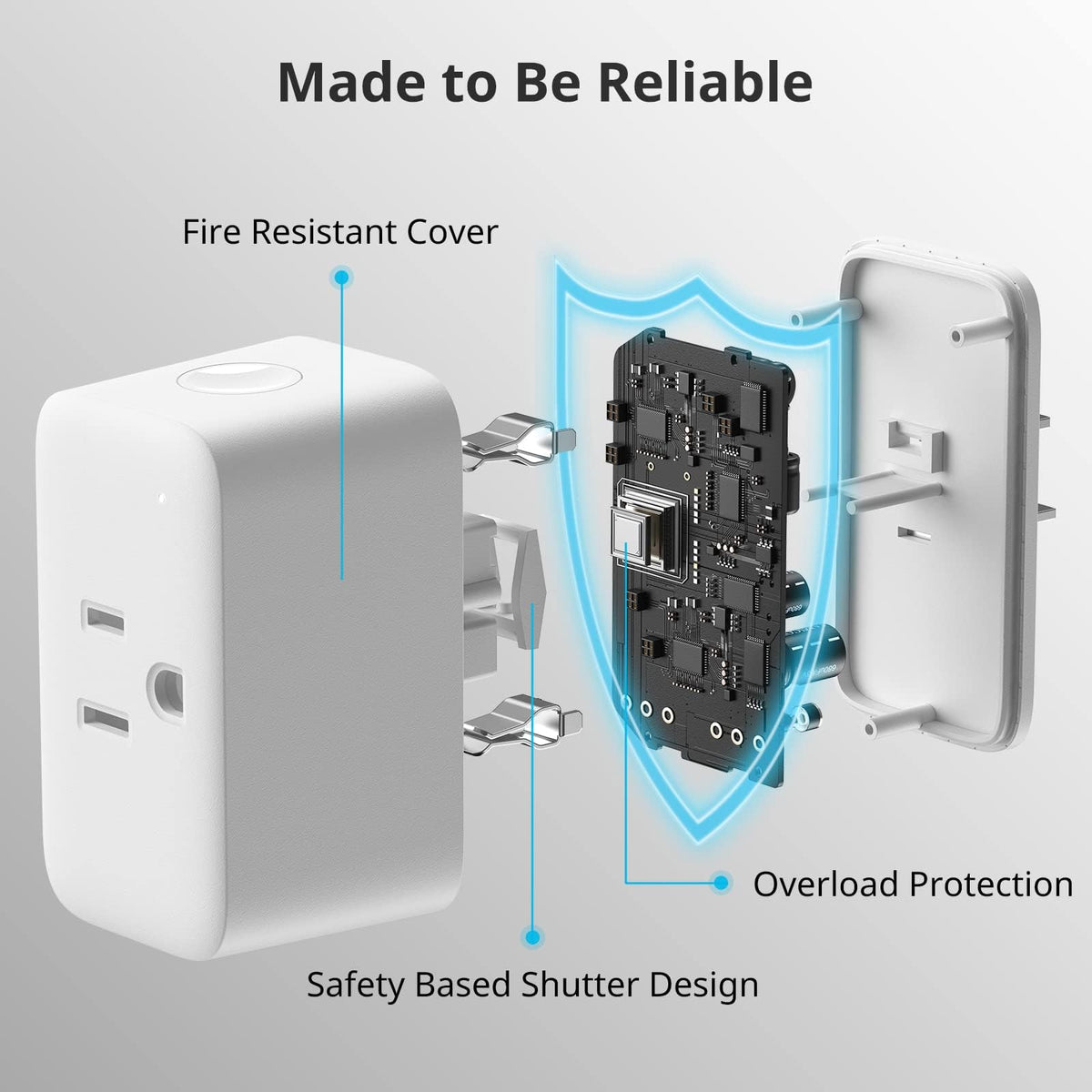 SwitchBot Smart Plug Mini 15A Energy Monitoring WiFi - SwitchBot Official Imagery - 4