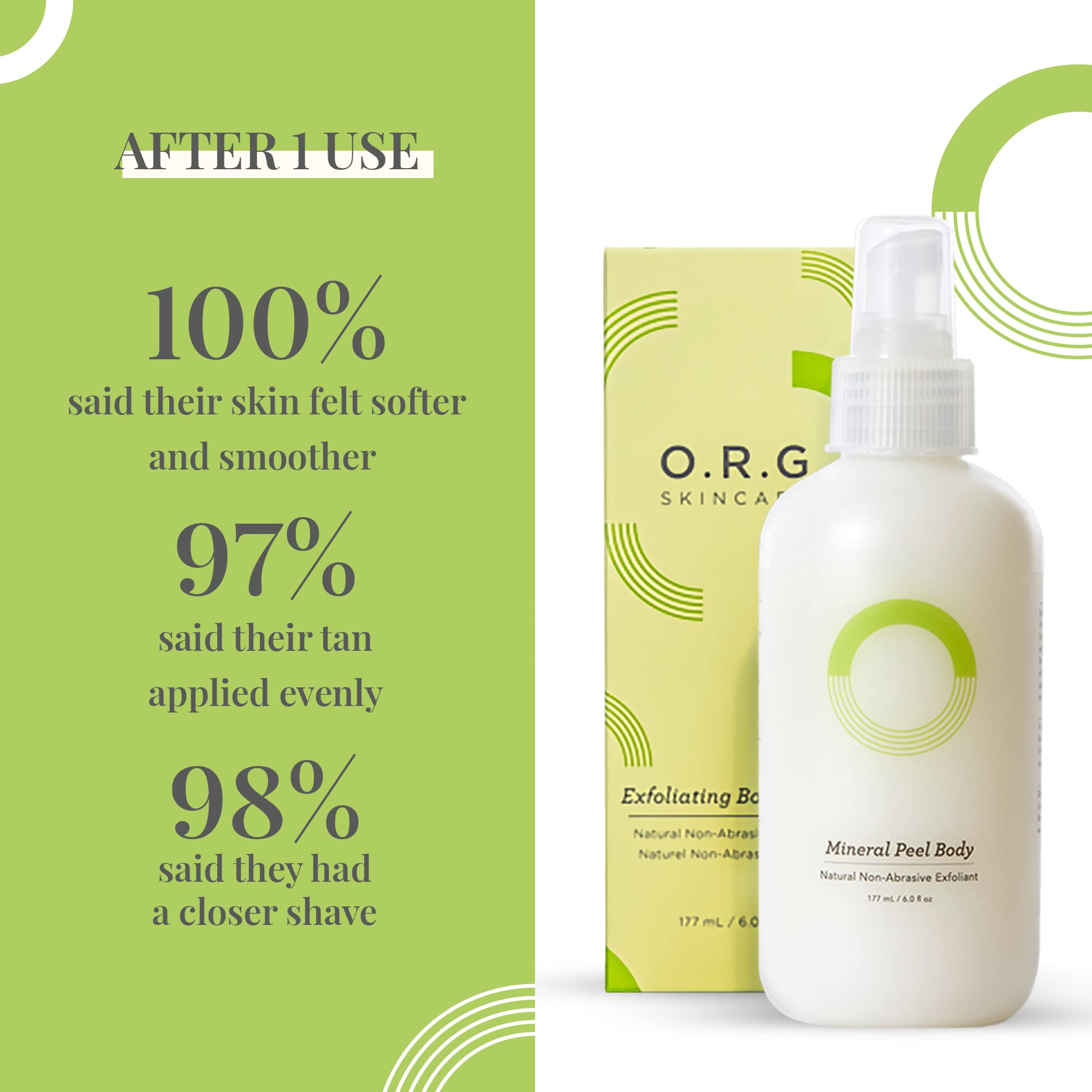 O.R.G. Skincare O.R.G Skincare Mineral Peel Body Exfoliator - Beauty Body Peel - O.R.G. Skincare Official Product View 7