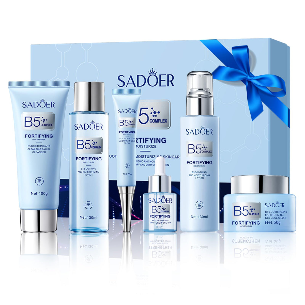 For SADOER B5 Vitamin Skincare Set 6 Piece Barrier Repair - DailyBrio Official Imagery - 2