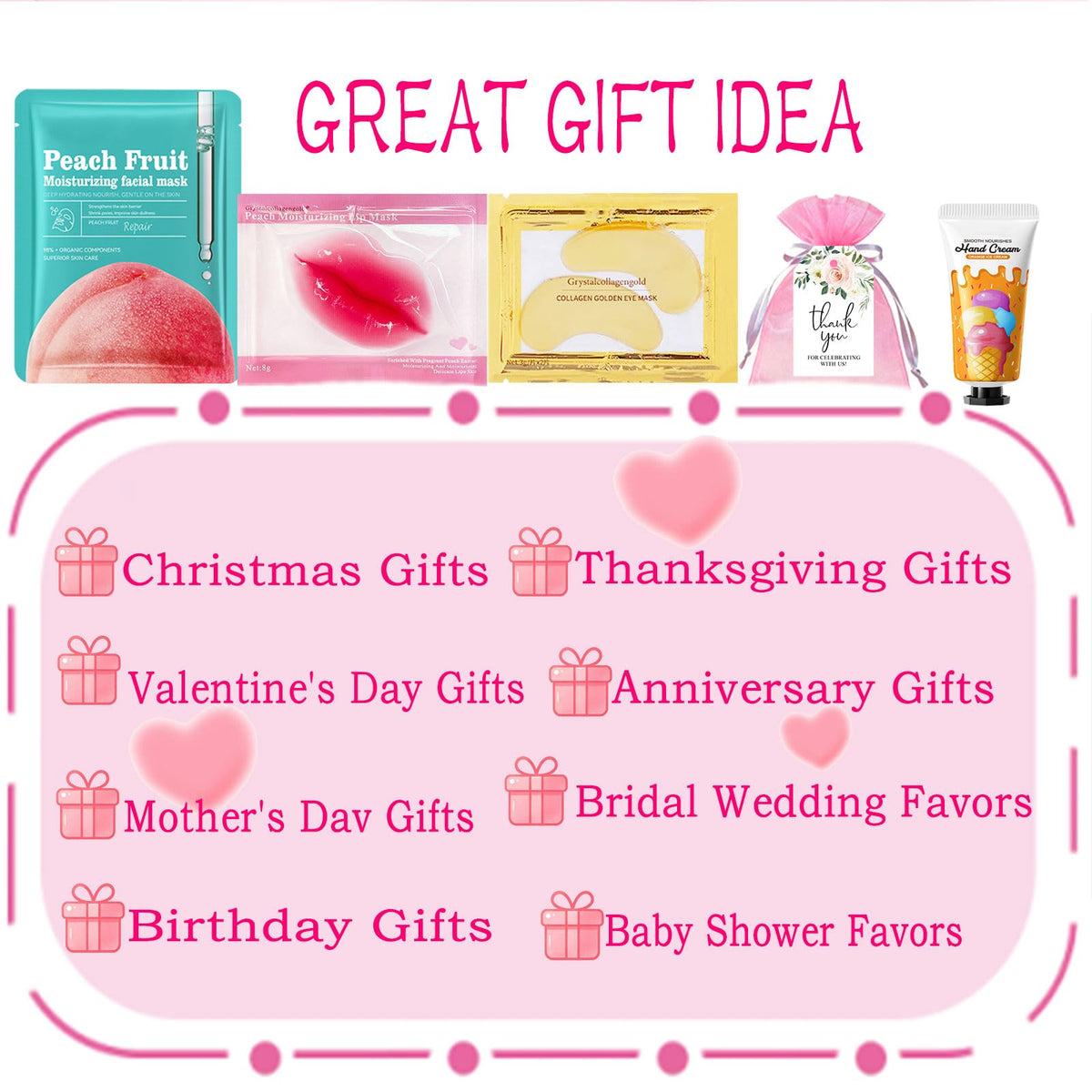 Bulk Spa Party Favors for Women Portable Skincare Gift Set - Beauty Bar Official Imagery - 6