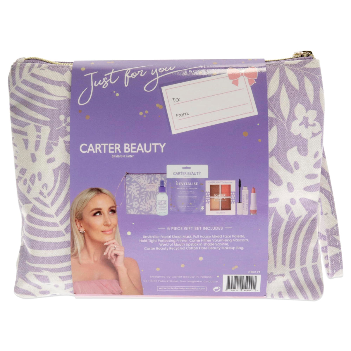 Carter Beauty Just For You Set for Women 6 Pc - Carter Beauty Official Imagery - 6