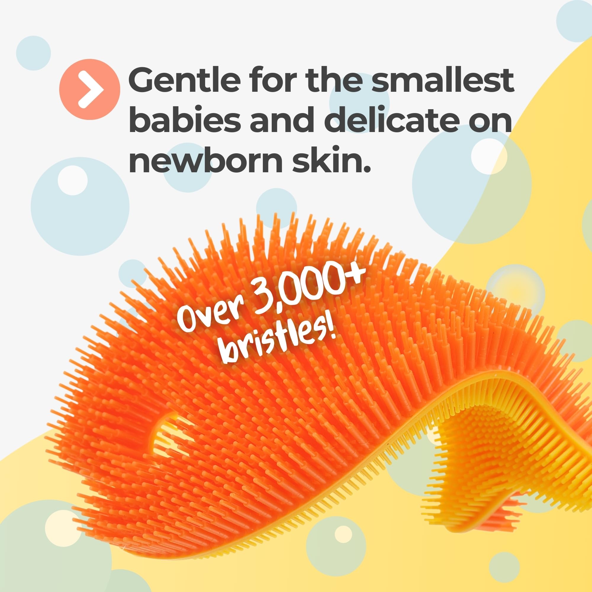 Innobaby Bathin' Smart Silicone Bath Scrub for Babies Toddlers and Adults in - Innobaby Official Product View 3