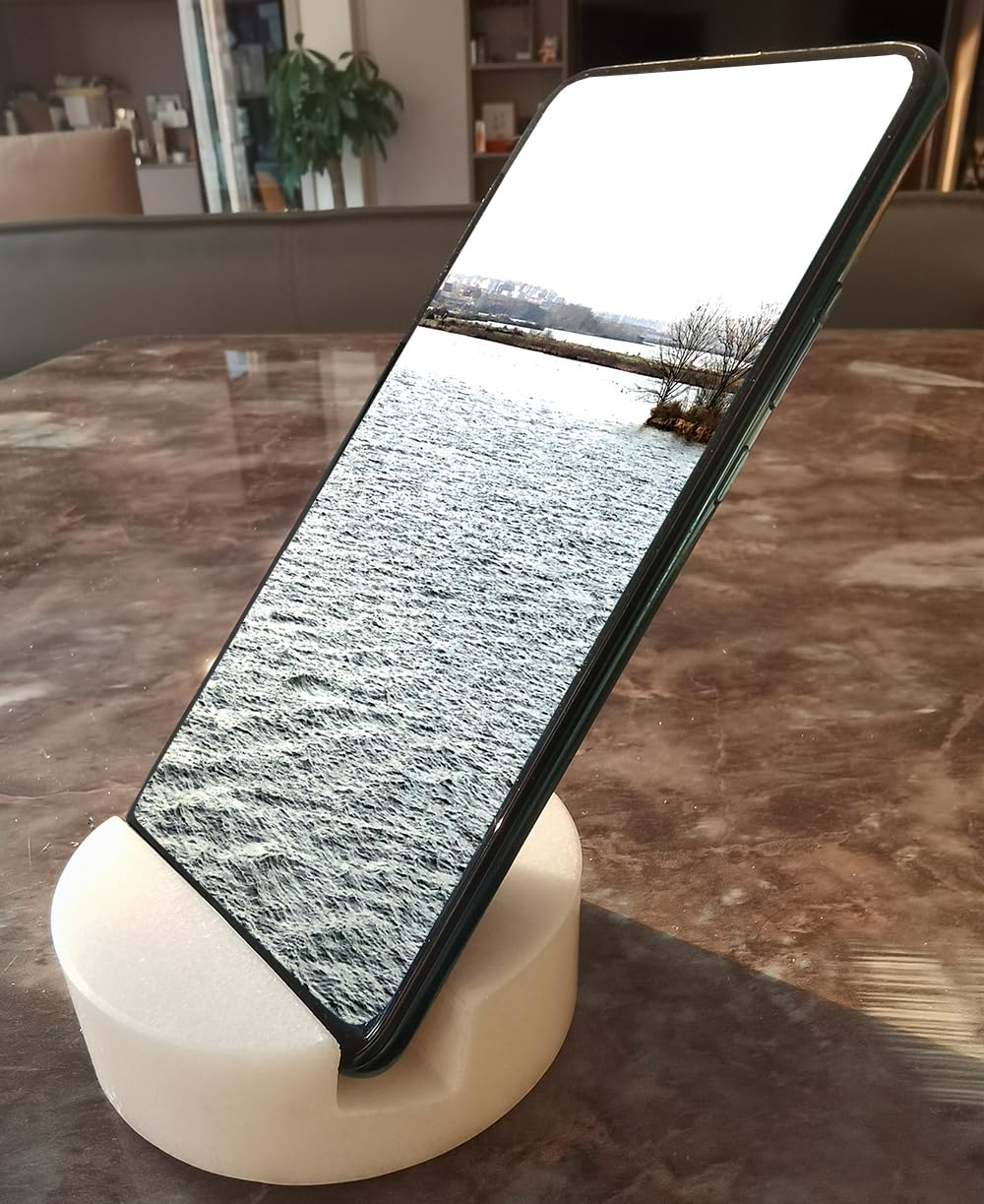 fashciaga Marble Cell Phone Stand Holder for Cellphone Tablet On - fashciaga Official Product View 2