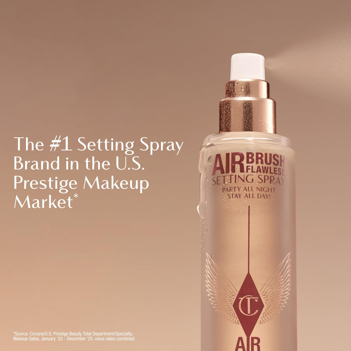 Charlotte Tilbury Airbrush Flawless Setting Spray - Premium Selection Official Imagery - 7