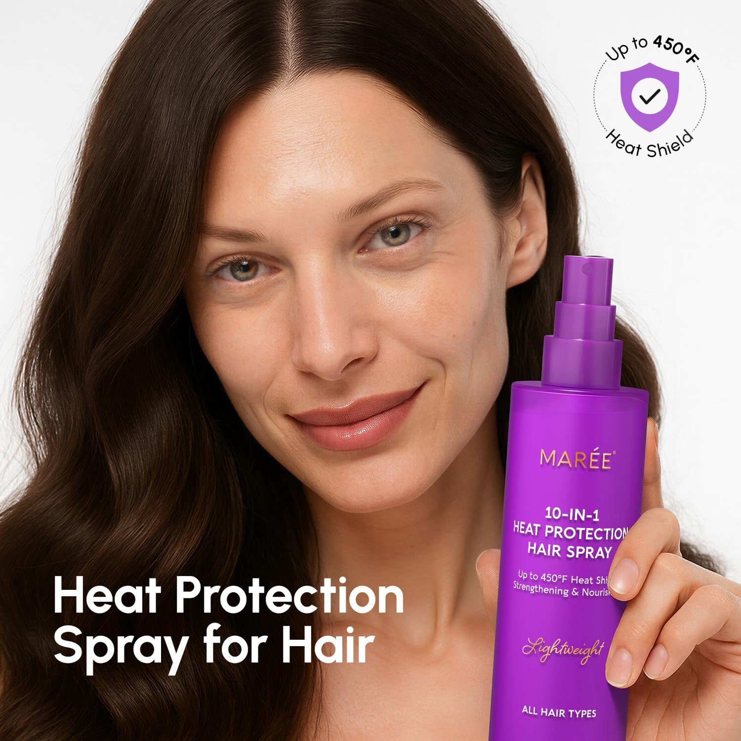 MAREE 10 - 1 Heat Protection Spray for Hair – Hea - MAREE Official Product View 3